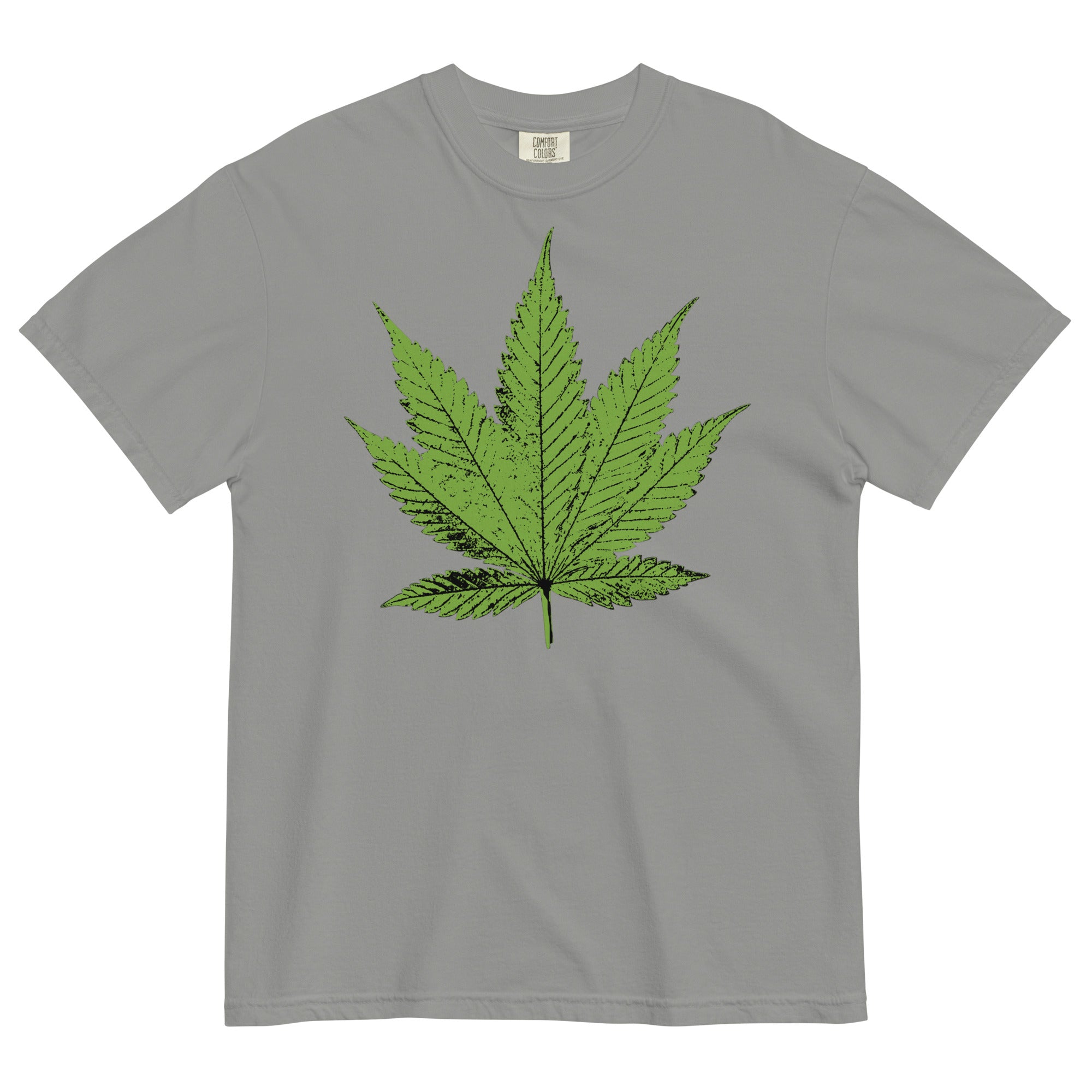 Giant Pot Leaf T-Shirt: Bold Stoner Apparel