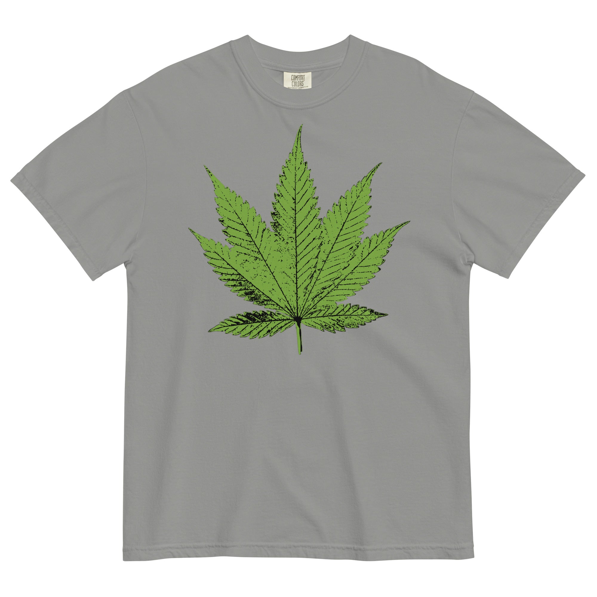 Giant Pot Leaf T-Shirt: Bold Stoner Apparel | Magic Leaf Tees