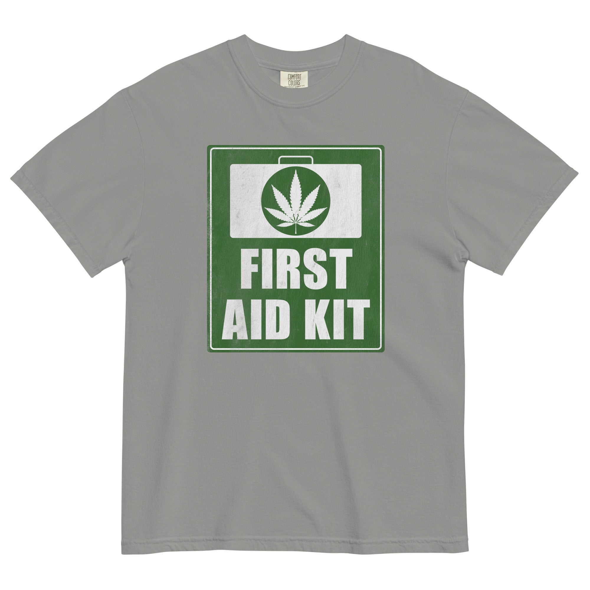 First Aid Kit Funny Medical Marijuana T-Shirt – Perfect Weed Shirt for Cannabis Patients | Magic Leaf Tees