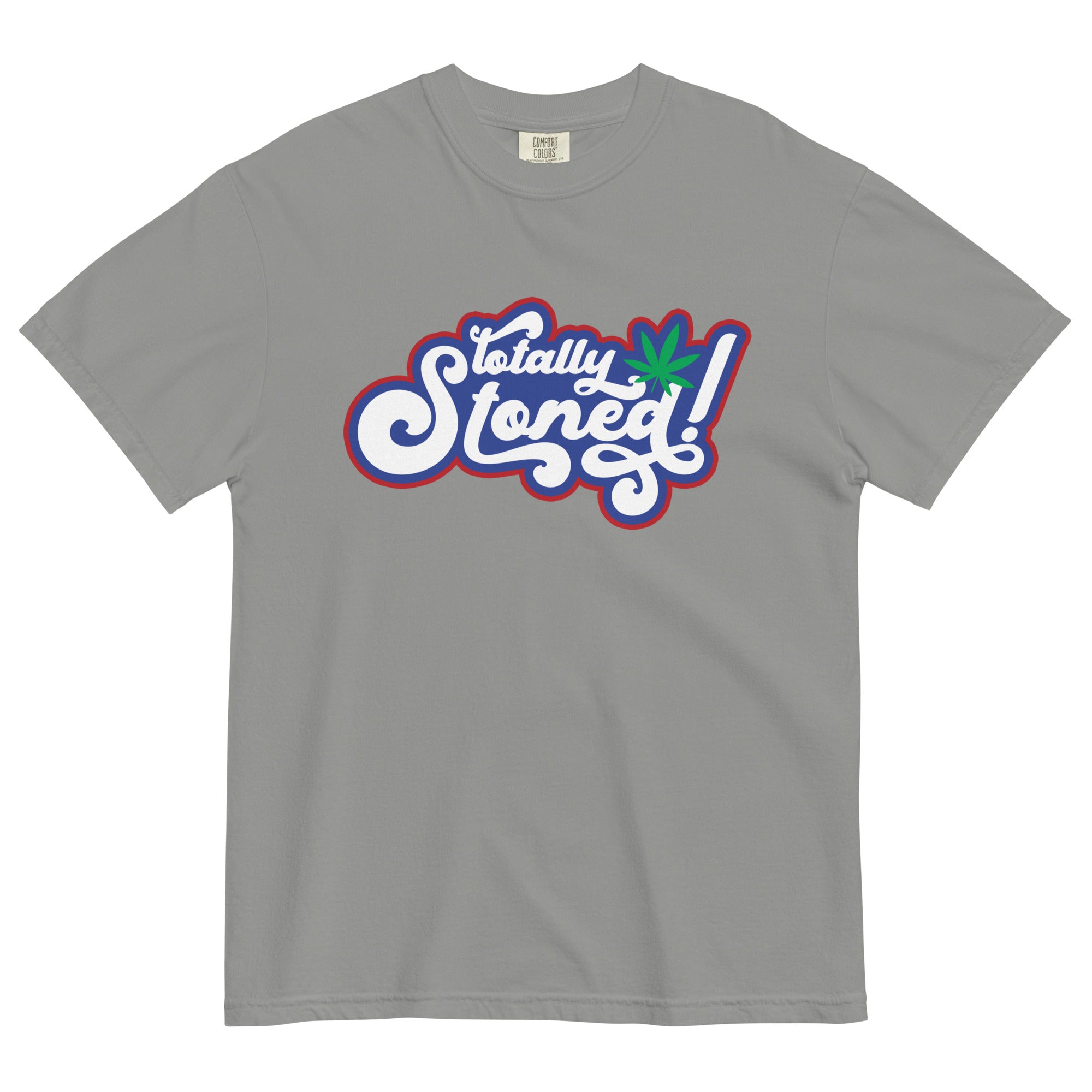 Totally Stoned Retro-Style Cannabis T-Shirt - Vintage Weed Apparel for Trendsetters | Magic Leaf Tees