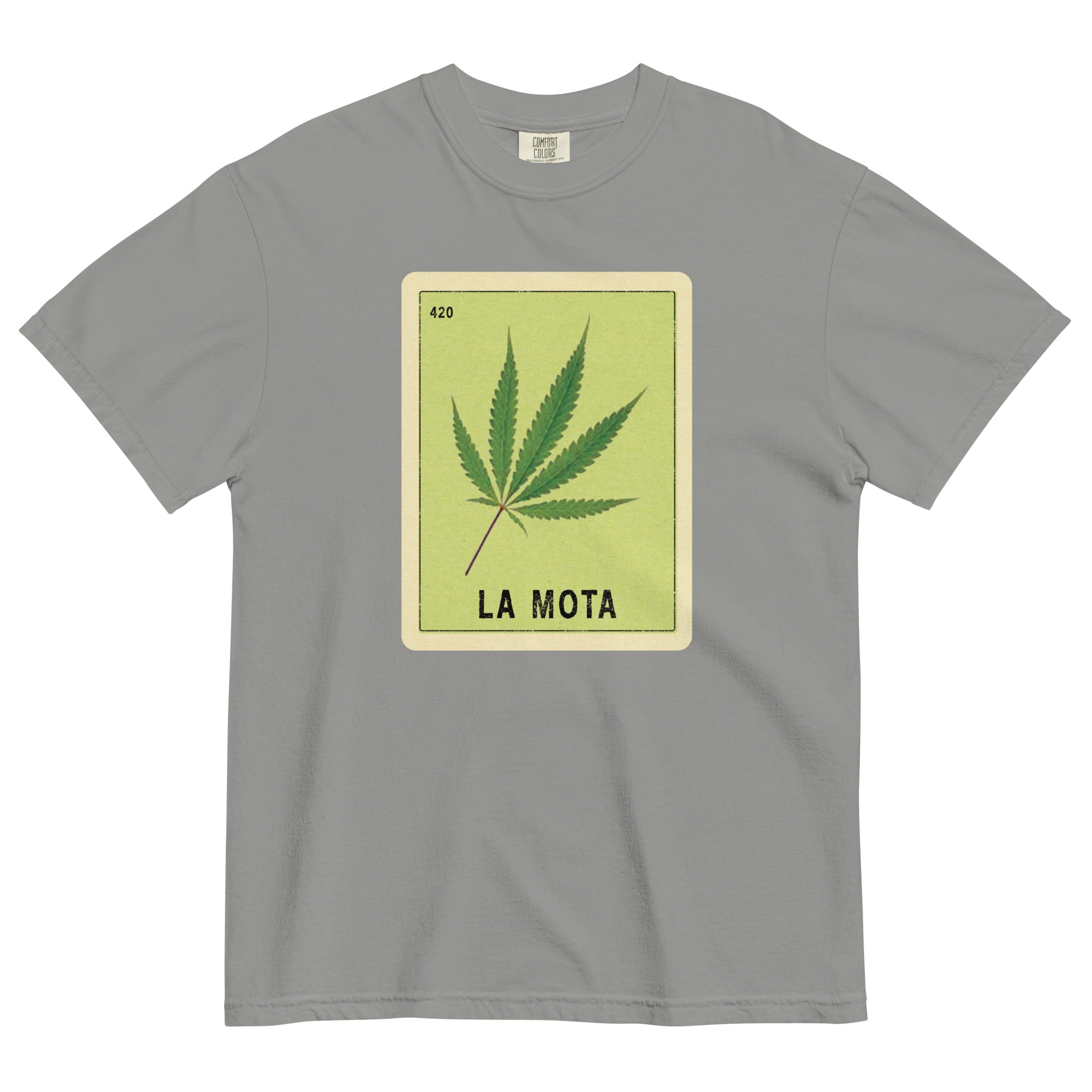 "La Mota" Funny Mexican Lotería Marijuana T-Shirt – Magic Leaf Tees