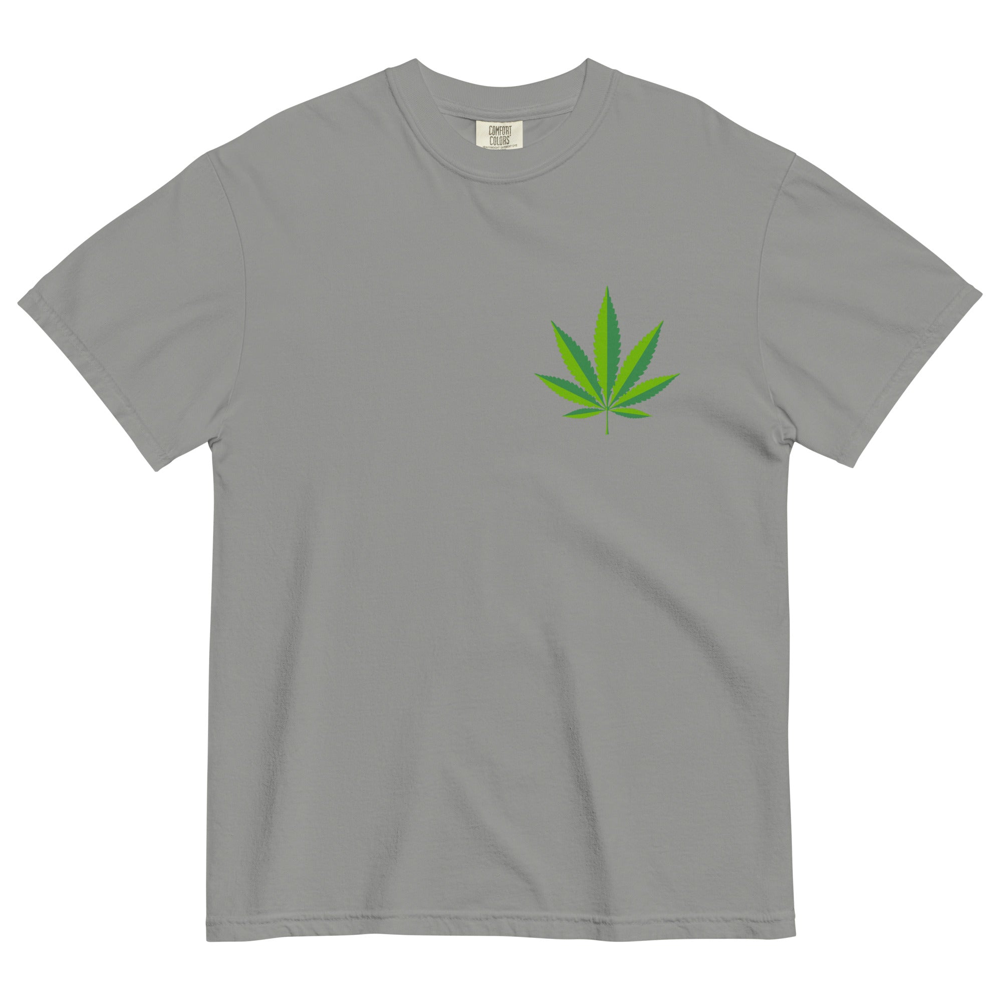 "Two-Tone Cannabis Leaf" Stylish Weed T-Shirt – Magic Leaf Tees