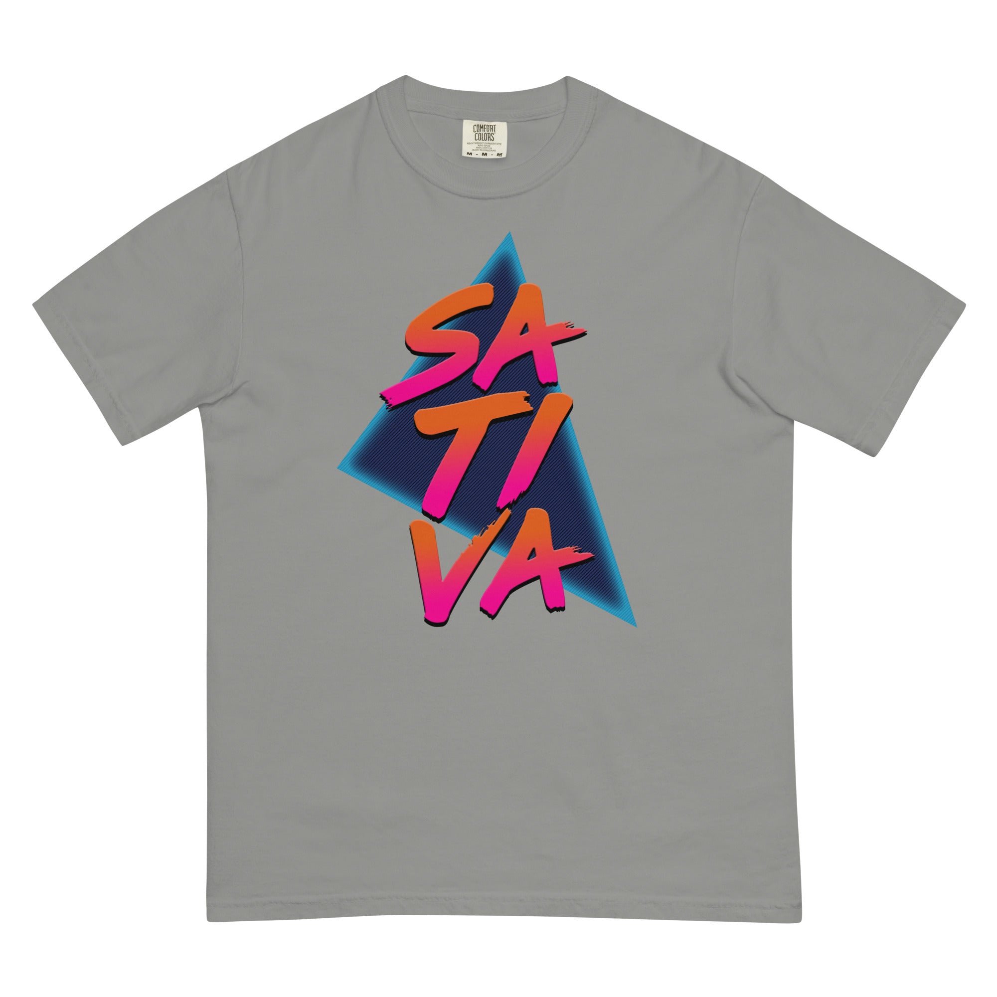 Retro 80’s Sativa T-Shirt – Vibrant Weed Apparel | Magic Leaf Tees