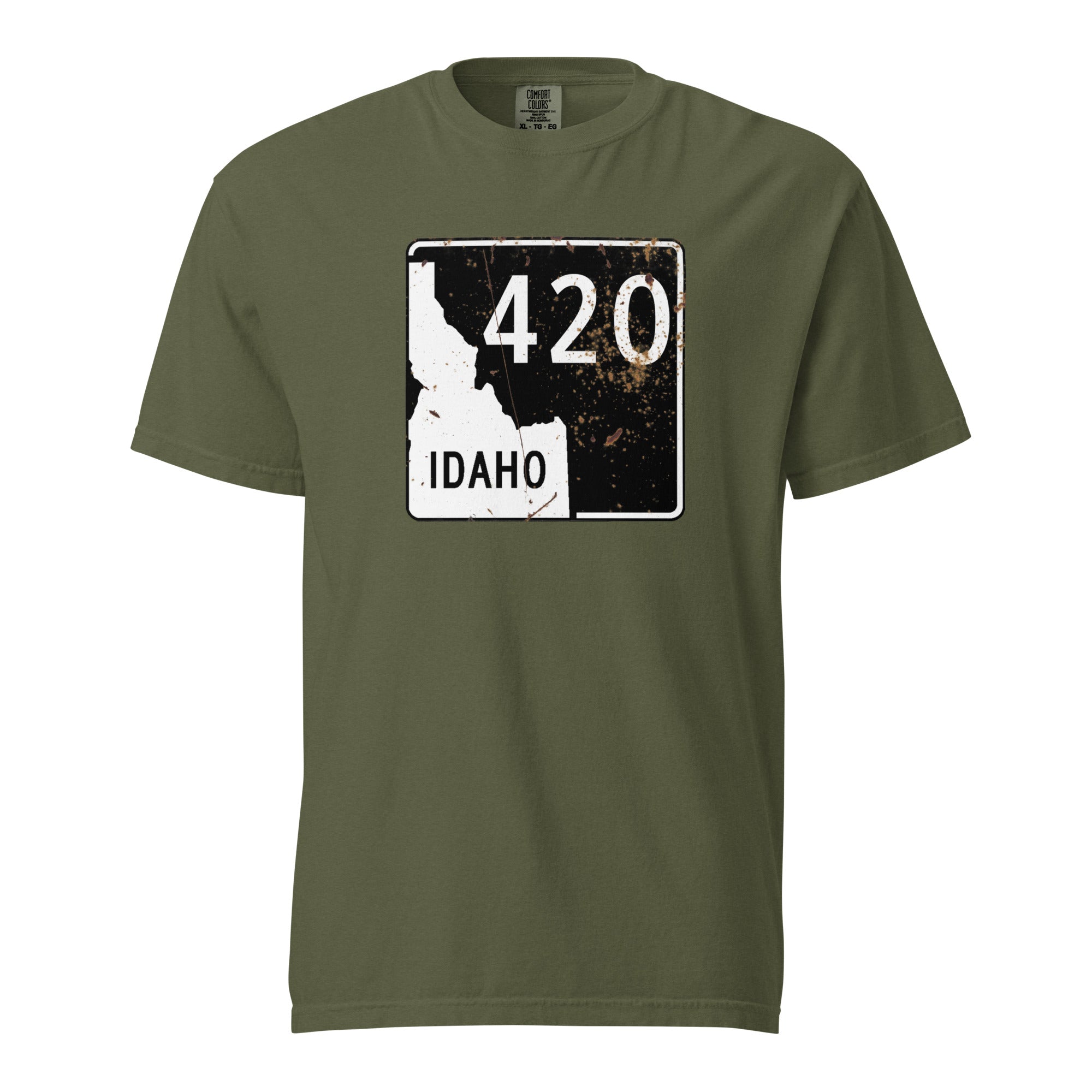 Vintage Idaho State Highway 420 Weed Shirt | Idaho Cannabis Graphic T-Shirt