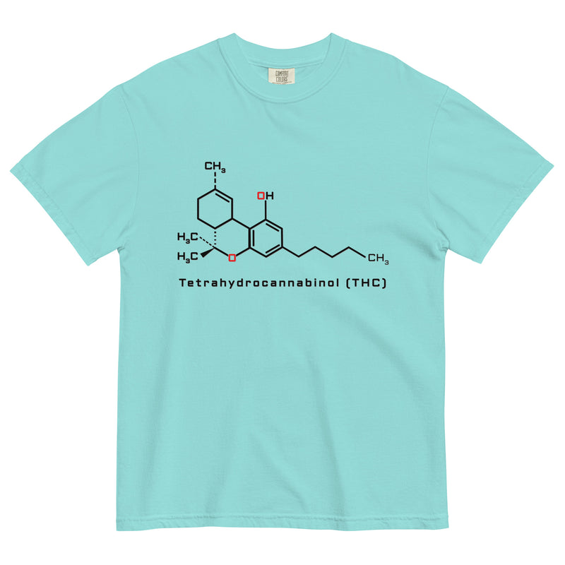 Stylish THC Molecule T-Shirt: Perfect Tee for Cannabis and Chemistry Enthusiasts! | Magic Leaf Tees
