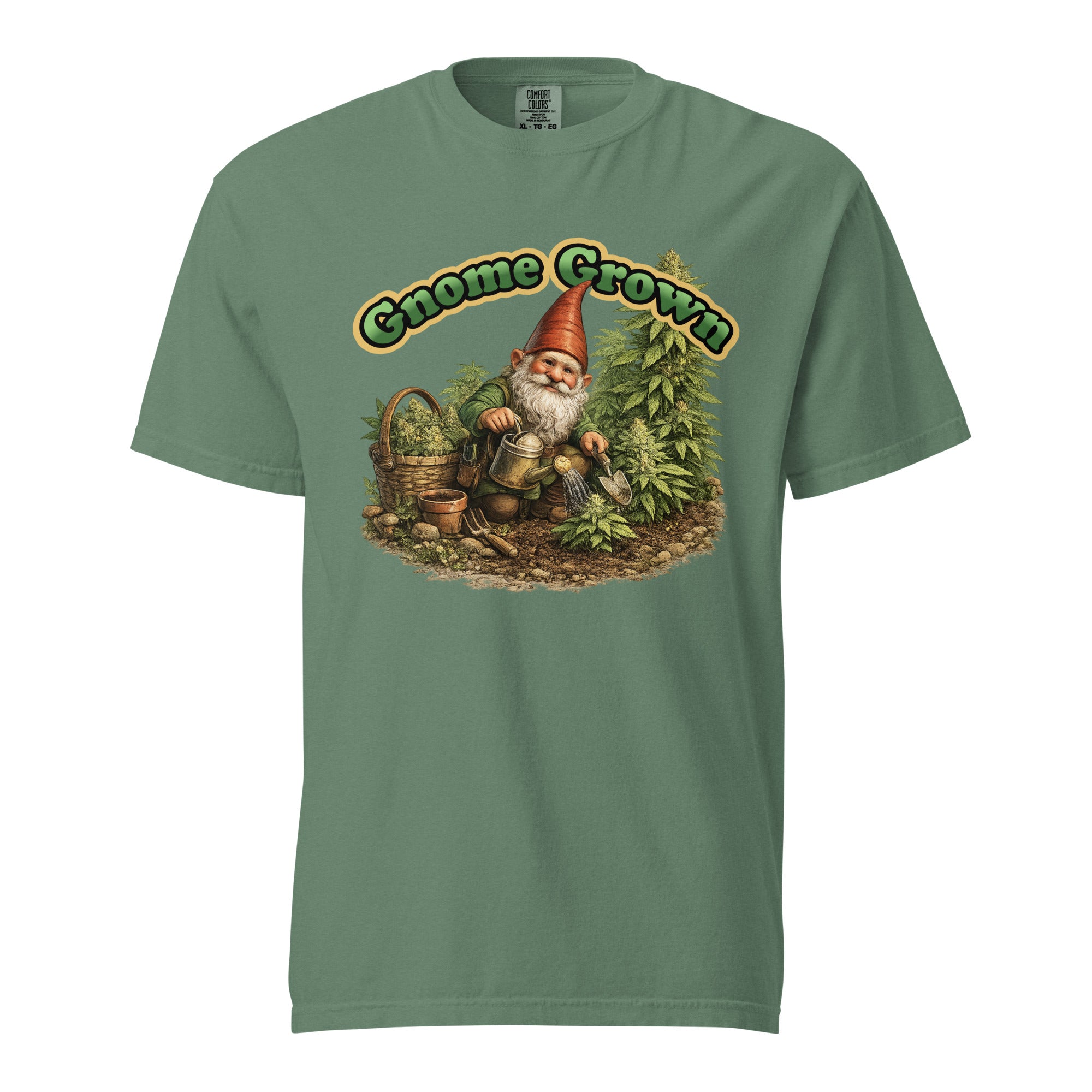 Gnome Grown Weed Shirt | Funny Cannabis Garden Tee