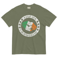 Kiss Me I'm Highrish Tee | St. Patrick's Day Cannabis Shirt | Irish Luck and Herbal Humor | Magic Leaf Tees