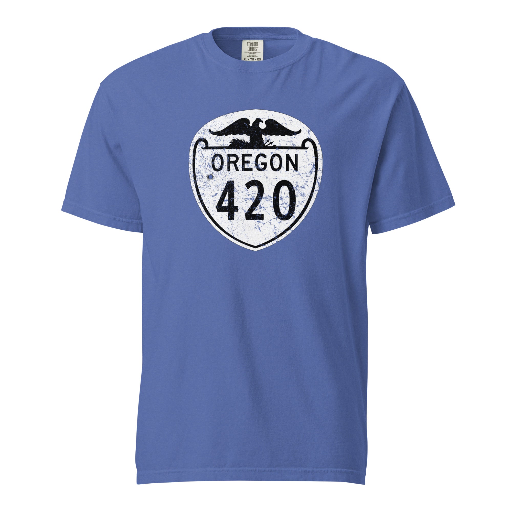 Oregon 420 Highway Sign Weed Shirt | Oregon Cannabis Graphic Tee | Magic Leaf Tees