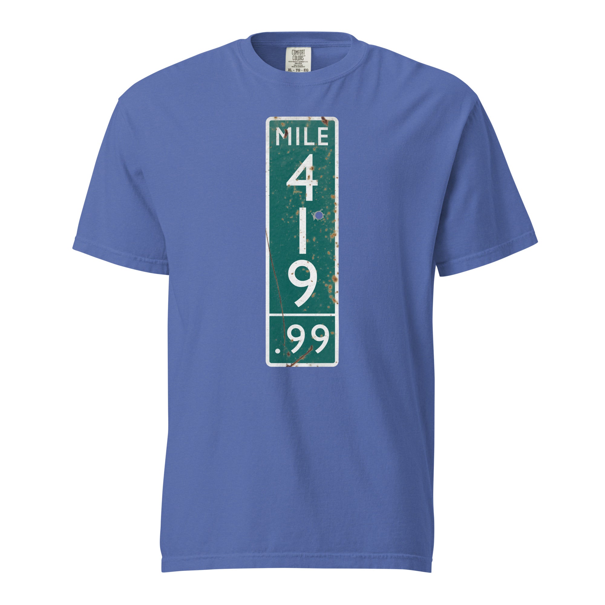 Colorado Mile Marker 419.99 Weed Shirt | Funny 420 Highway Sign Graphic Tee | Magic Leaf Tees