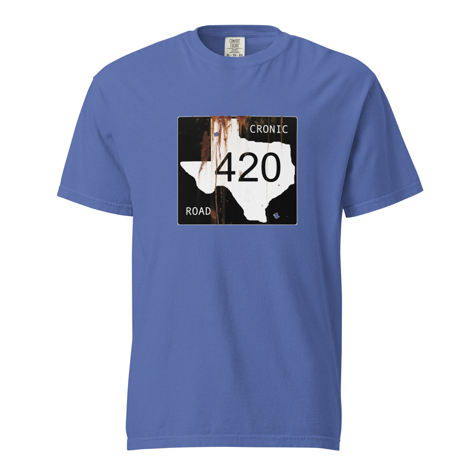 420 Cronic Road Texas Highway Sign Weed Shirt