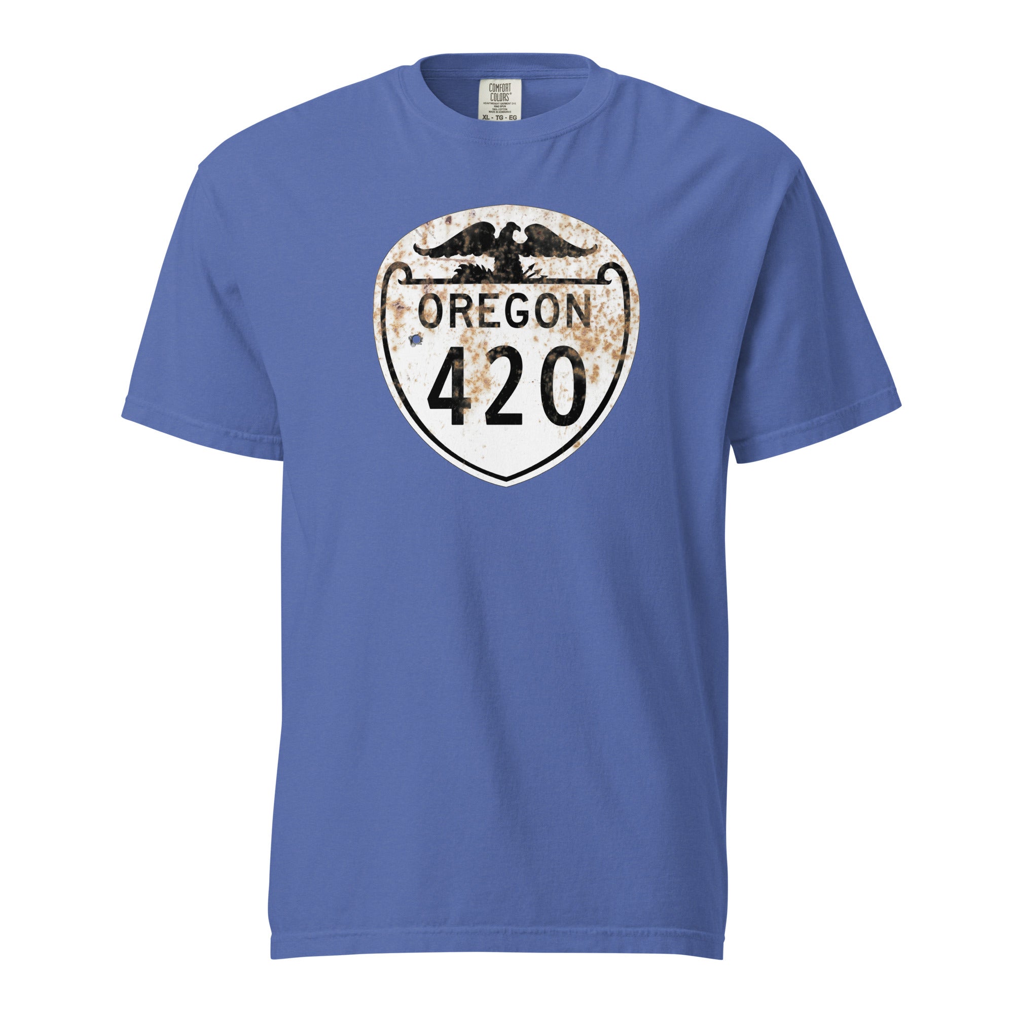 Oregon 420 Highway Sign Weed Shirt | Oregon Cannabis Graphic Tee | Magic Leaf Tees