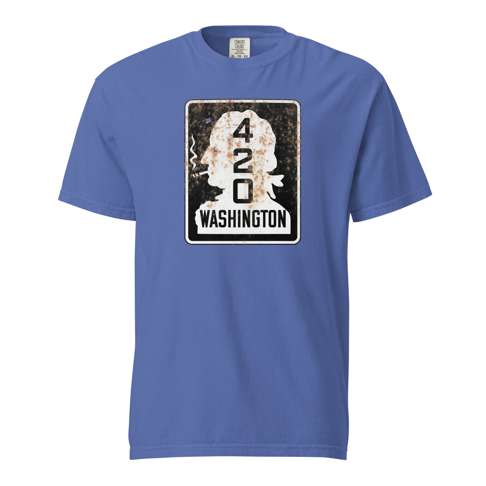 Washington 420 Highway Sign Weed Shirt