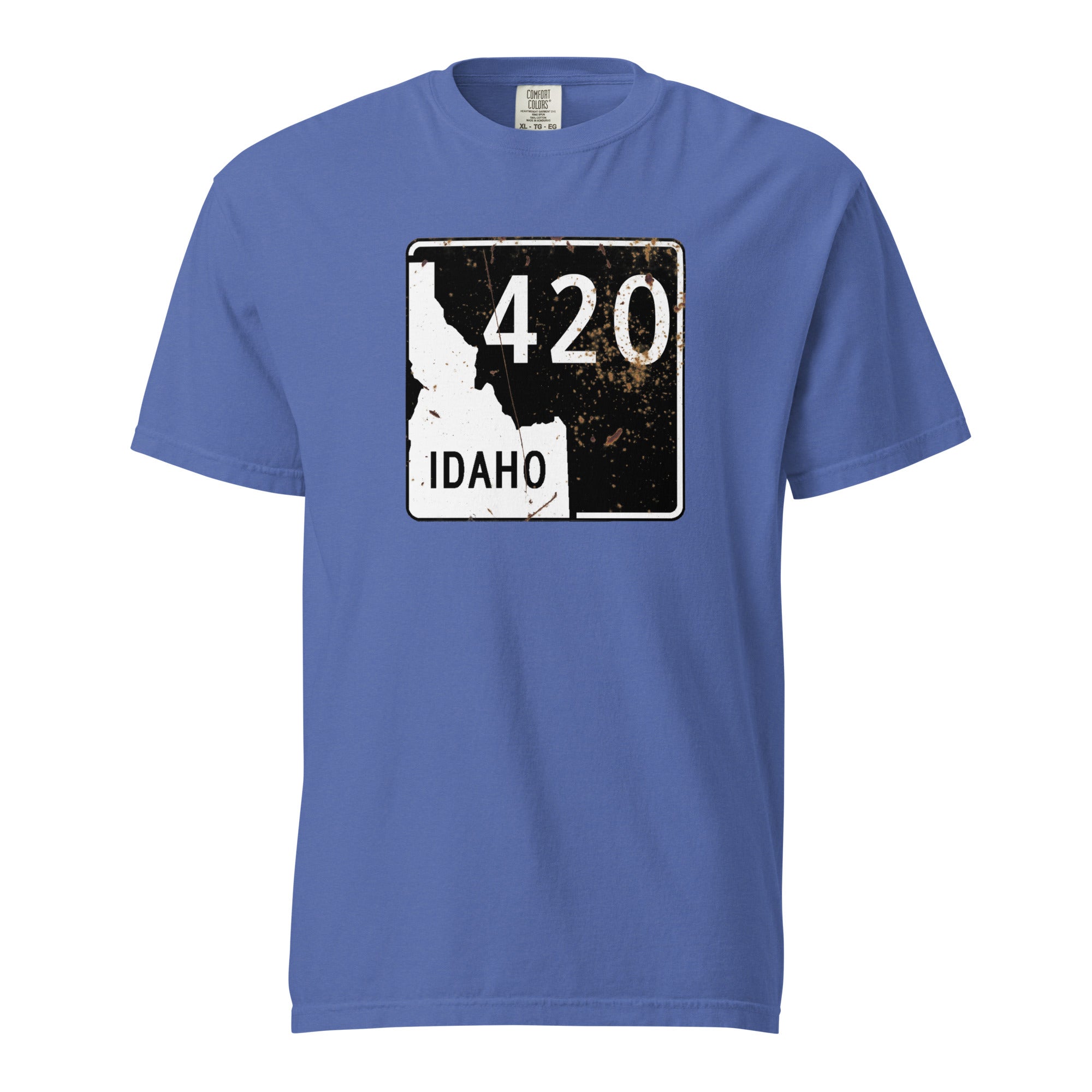 Vintage Idaho State Highway 420 Weed Shirt | Idaho Cannabis Graphic T-Shirt