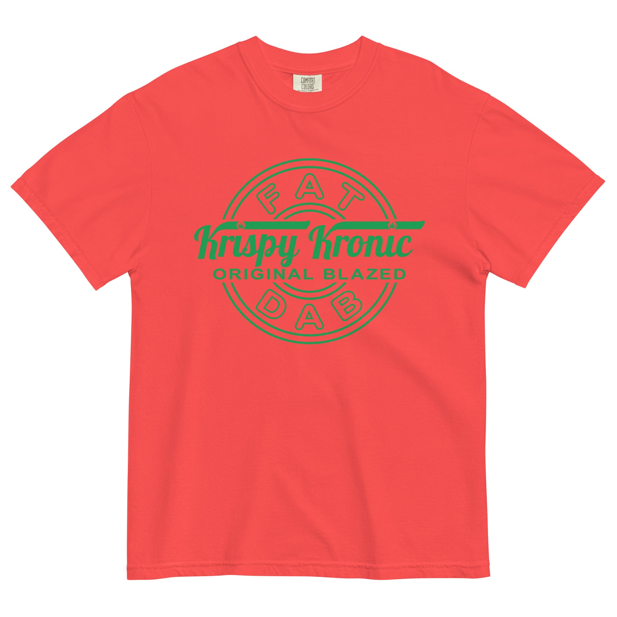 Krispy Kronic Original Blazed Fat Dabs T-Shirt – Funny Weed-Themed App