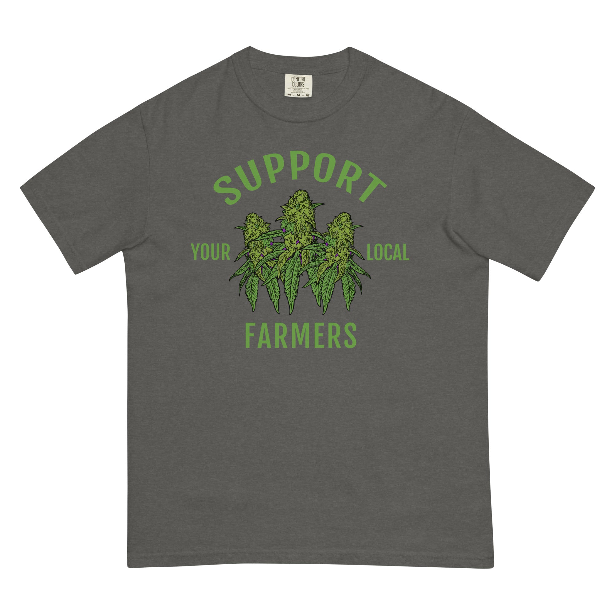 "Support Your Local Farmers" Cannabis Buds T-Shirt – Magic Leaf Tees