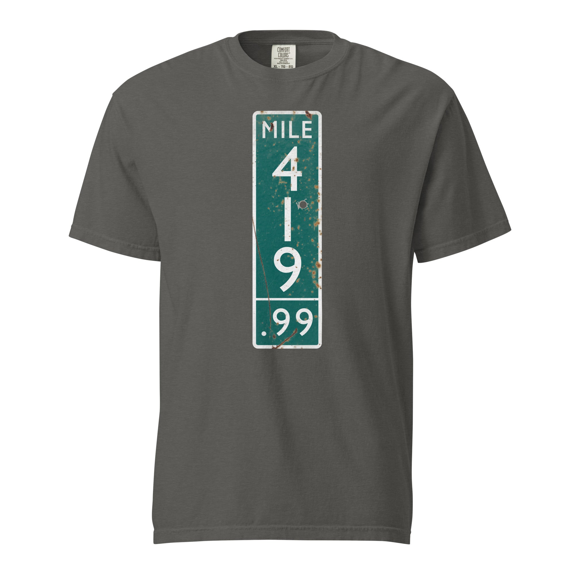 Colorado Mile Marker 419.99 Weed Shirt | Funny 420 Highway Sign Graphic Tee | Magic Leaf Tees
