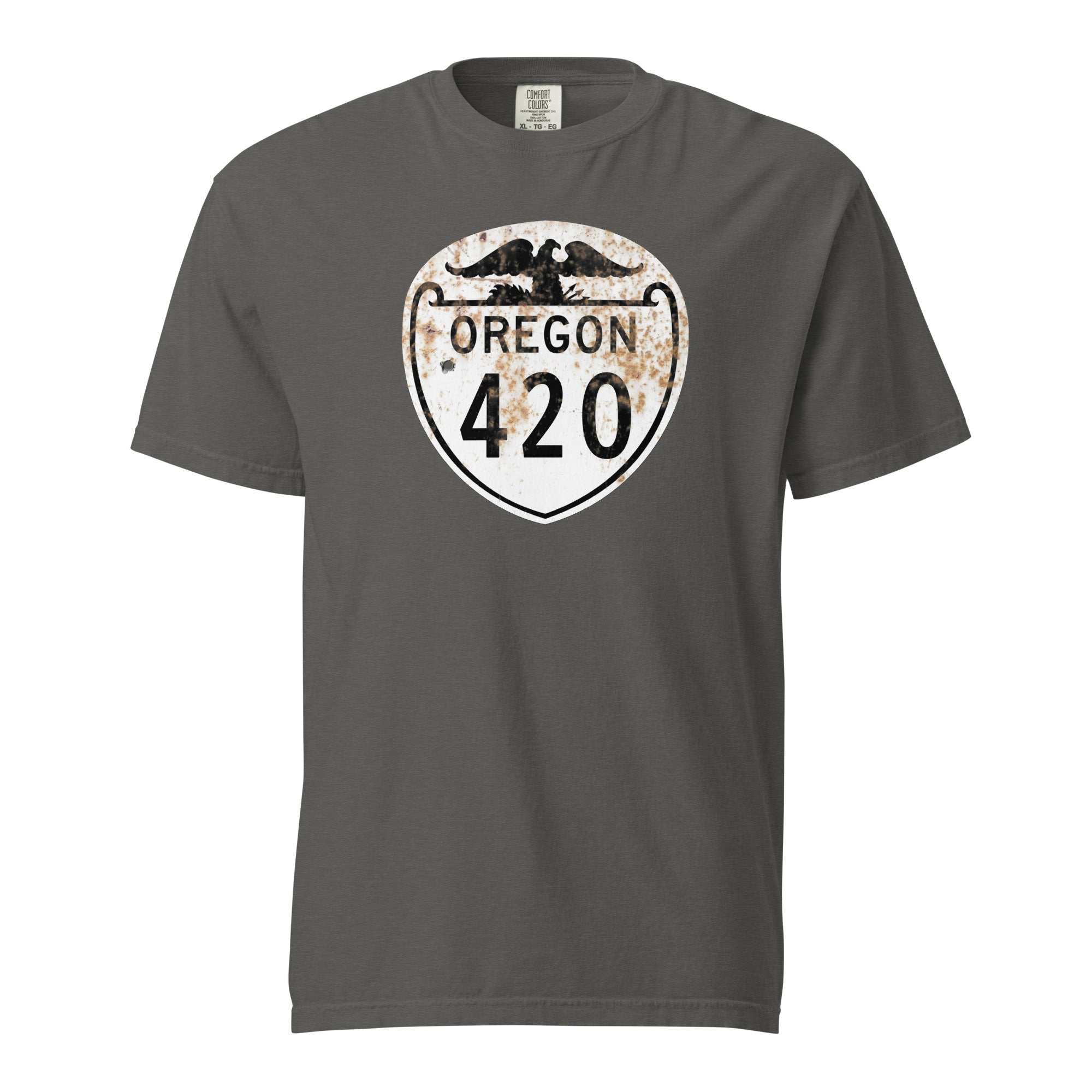 Oregon 420 Highway Sign Weed Shirt | Oregon Cannabis Graphic Tee | Magic Leaf Tees