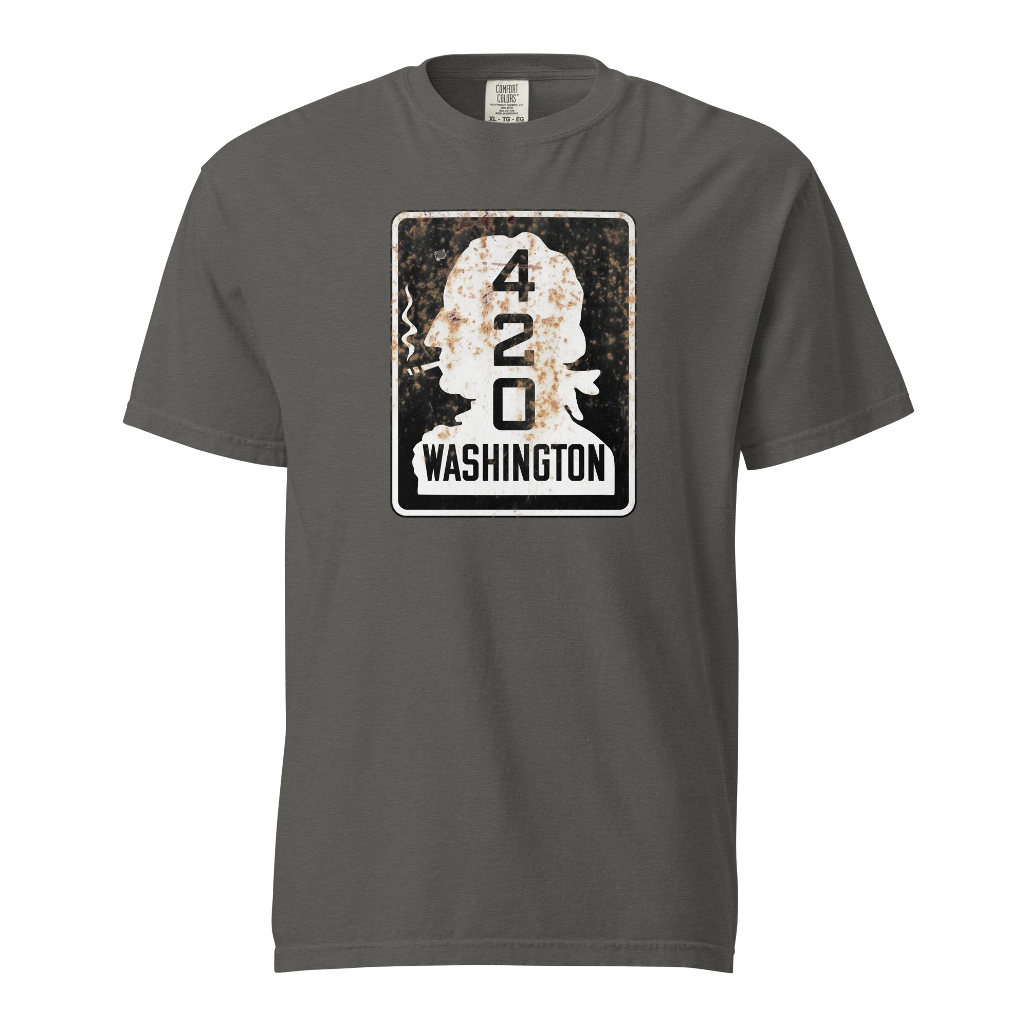 Washington 420 Highway Sign Weed Shirt