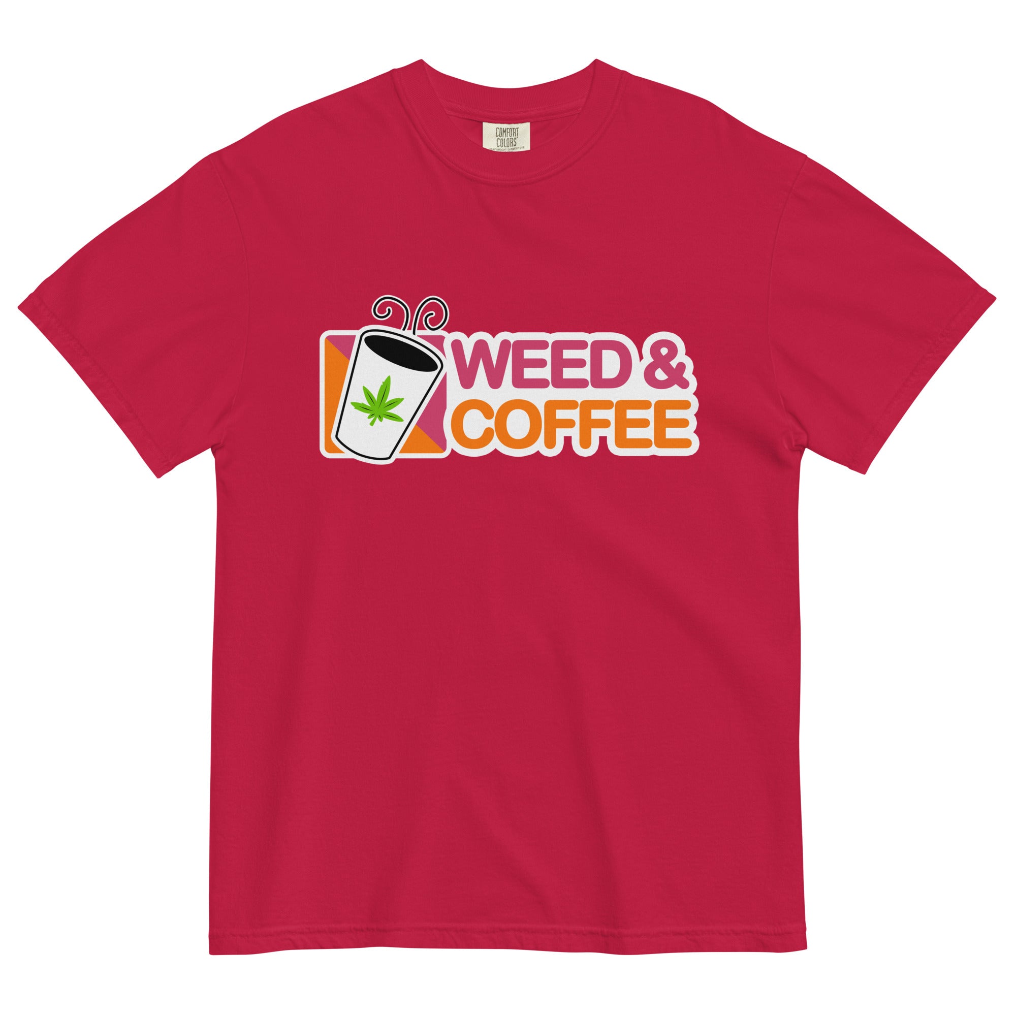 Weed & Coffee T-Shirt: Perfect Blend of Cannabis and Caffeine | Magic Leaf Tees