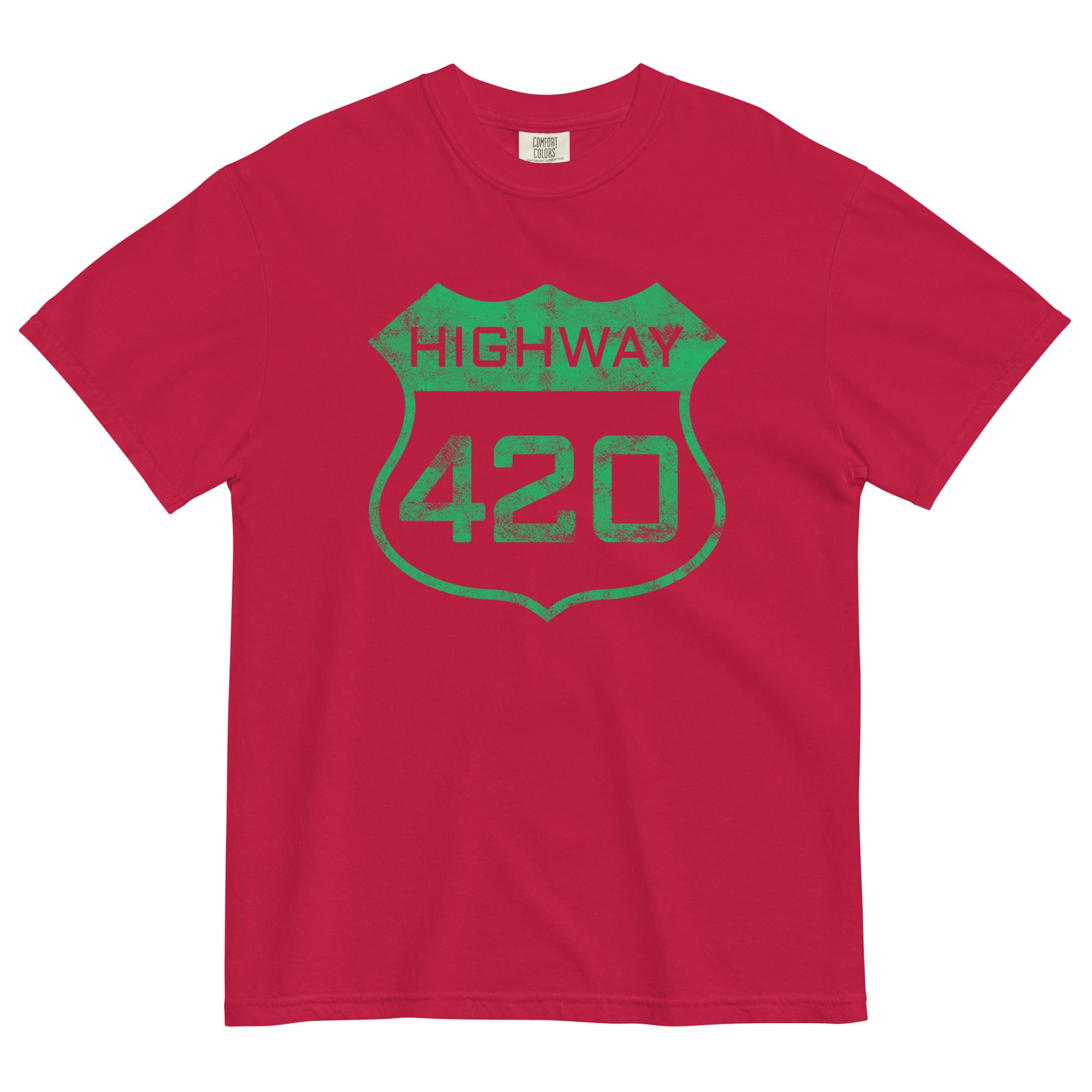 Highway 420 Funny Cannabis T-Shirt – Perfect Weed Shirt for Stoners