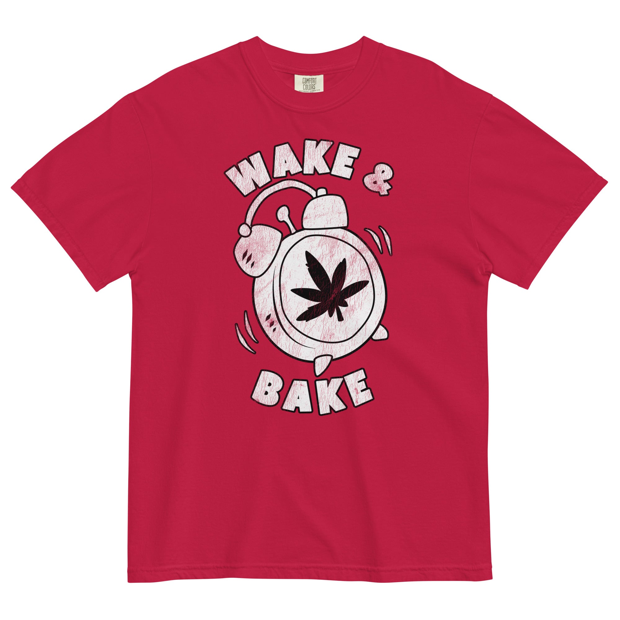 Wake & Bake Funny Weed T-Shirt – Perfect Cannabis Shirt for Marijuana Smokers | Magic Leaf Tees