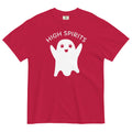 High Spirits Ghost T-Shirt - Hilarious Halloween Weed Apparel | Magic Leaf Tees