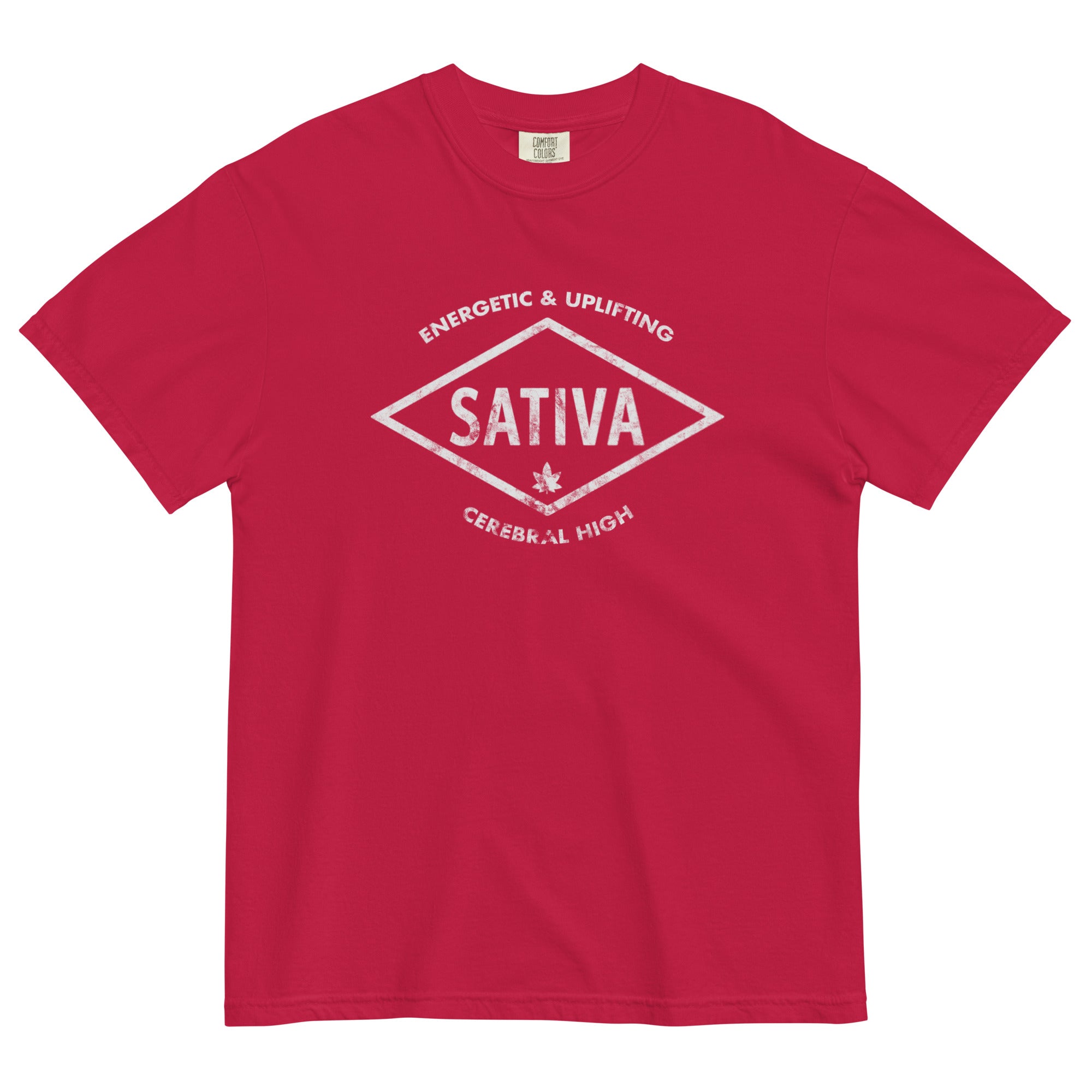 Vintage "Sativa" T-Shirt - Premium Weed Niche Apparel | Magic Leaf Tees