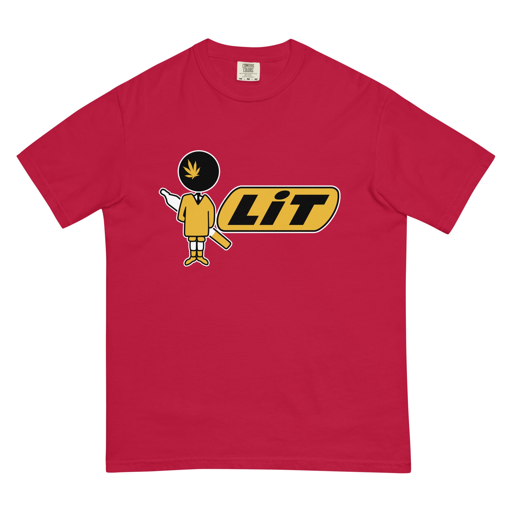 "Lit" Ballpoint Pen Logo Parody Weed T-Shirt – Magic Leaf Tees