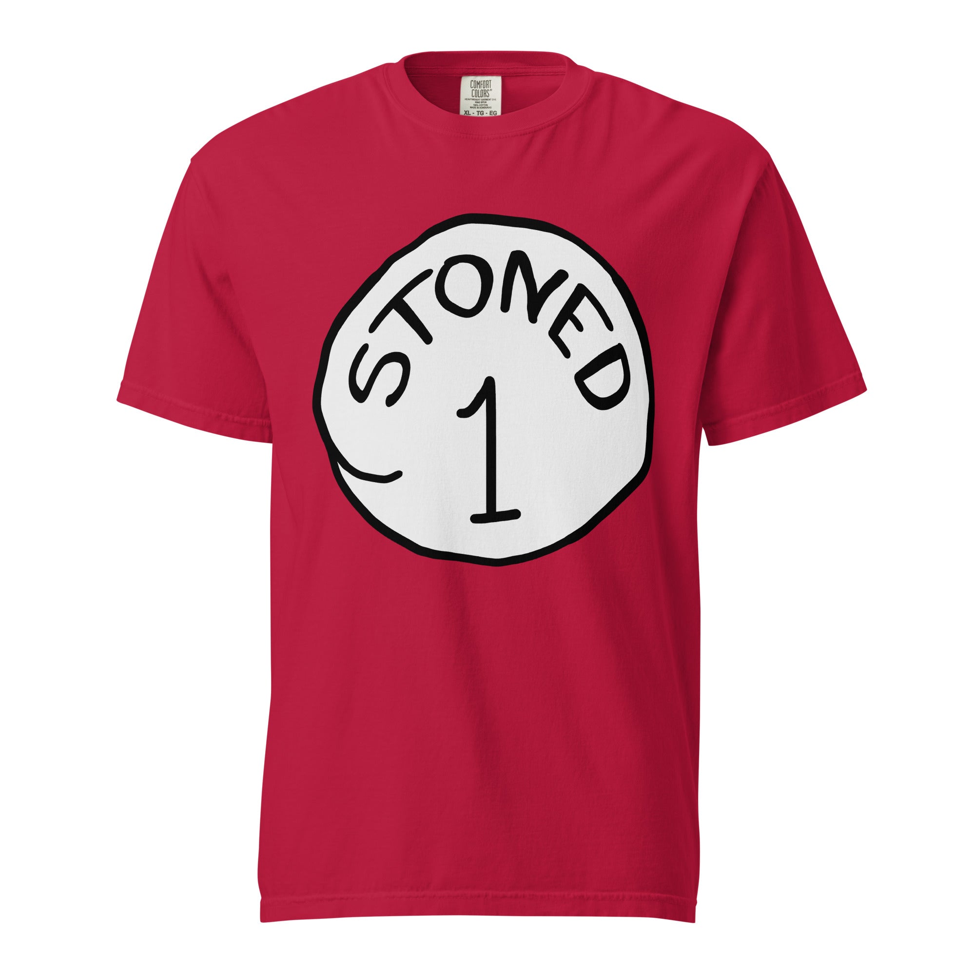 Stoned 1 T-Shirt – Funny Couples Weed Apparel | Magic Leaf Tees