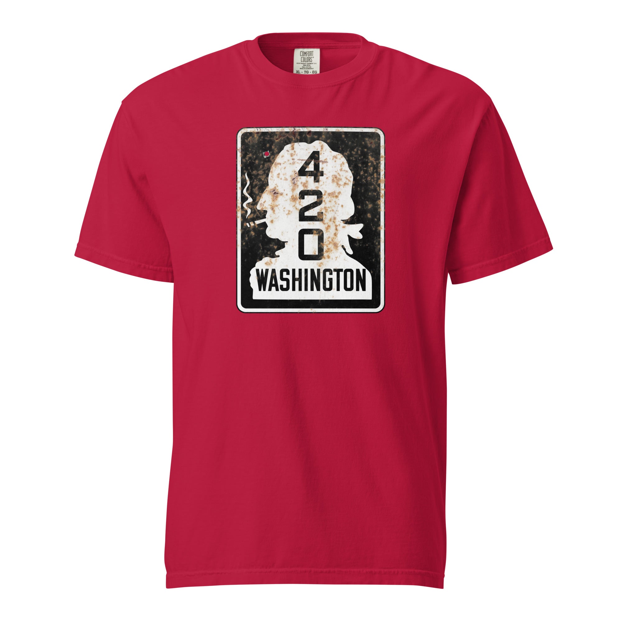 Washington 420 Highway Sign Weed Shirt