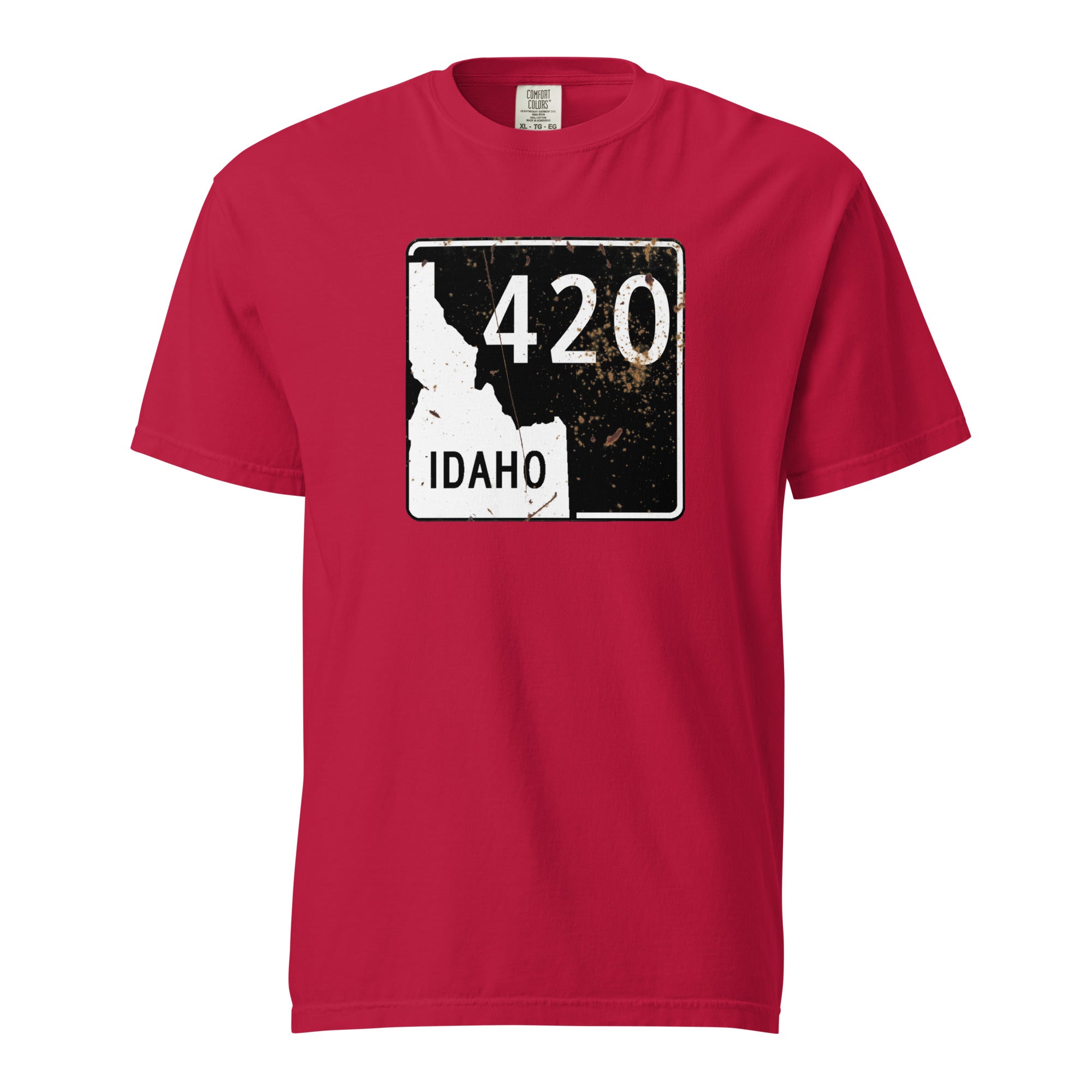 Vintage Idaho State Highway 420 Weed Shirt | Idaho Cannabis Graphic T-Shirt