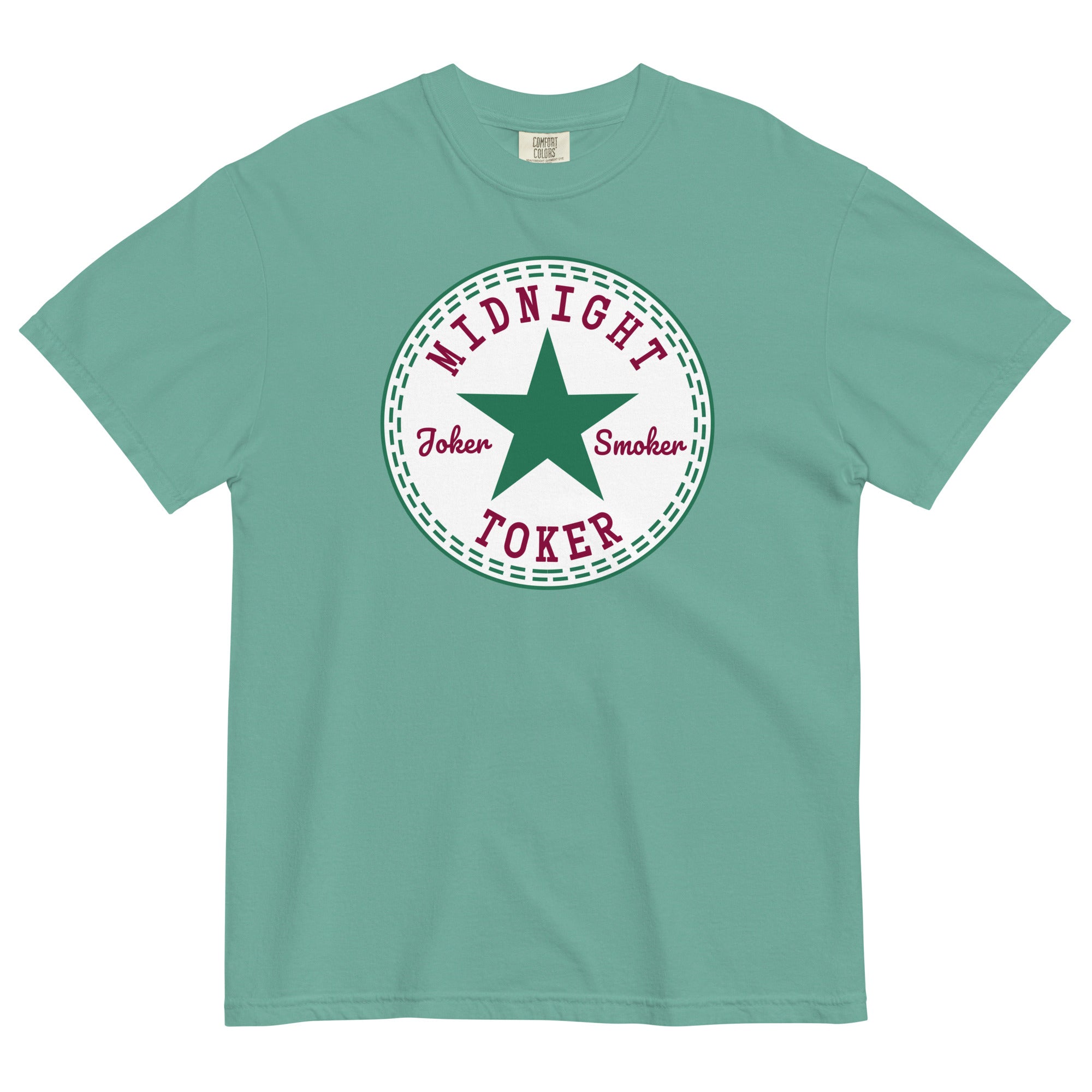 Joker Smoker Midnight Toker All Stars T-Shirt: Cannabis Sneaker Logo Weed Shirt | Magic Leaf Tees