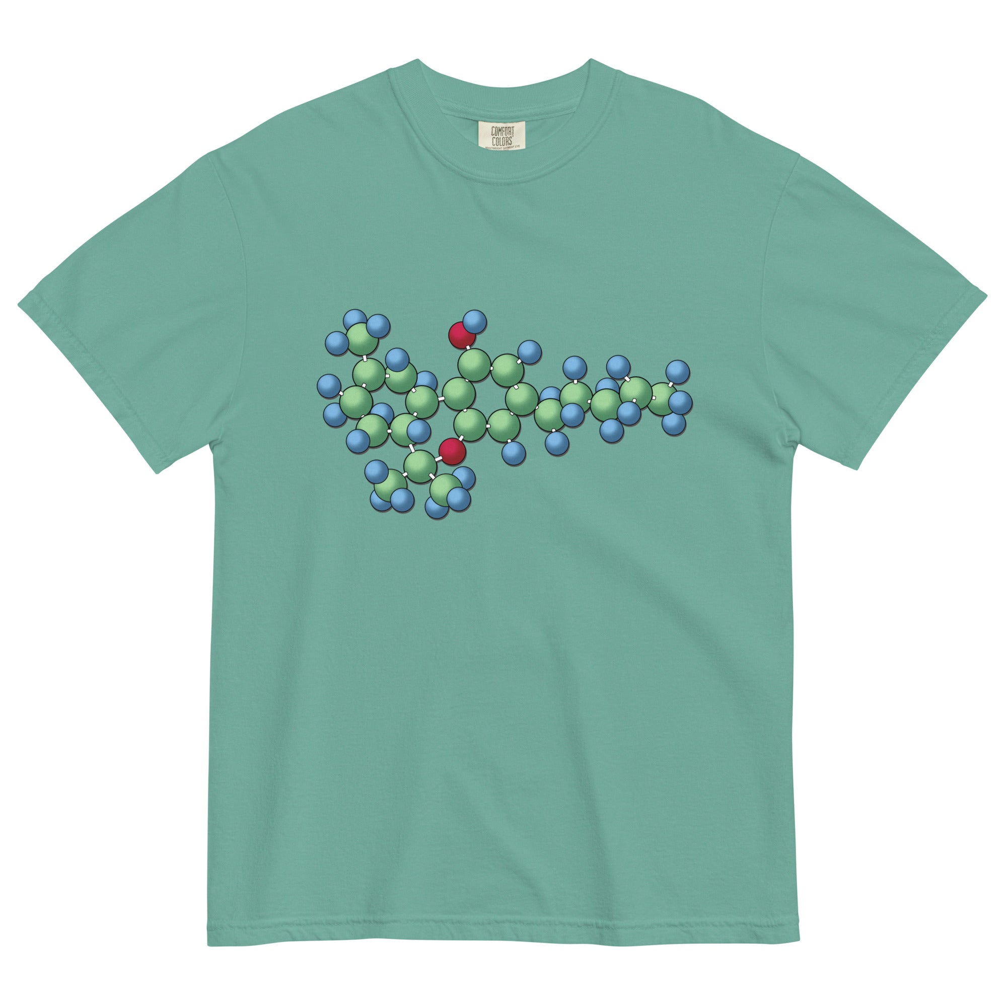 3D THC Molecule T-Shirt: Cool Weed Tee for Cannabis And Chemistry Fans! | Magic Leaf Tees