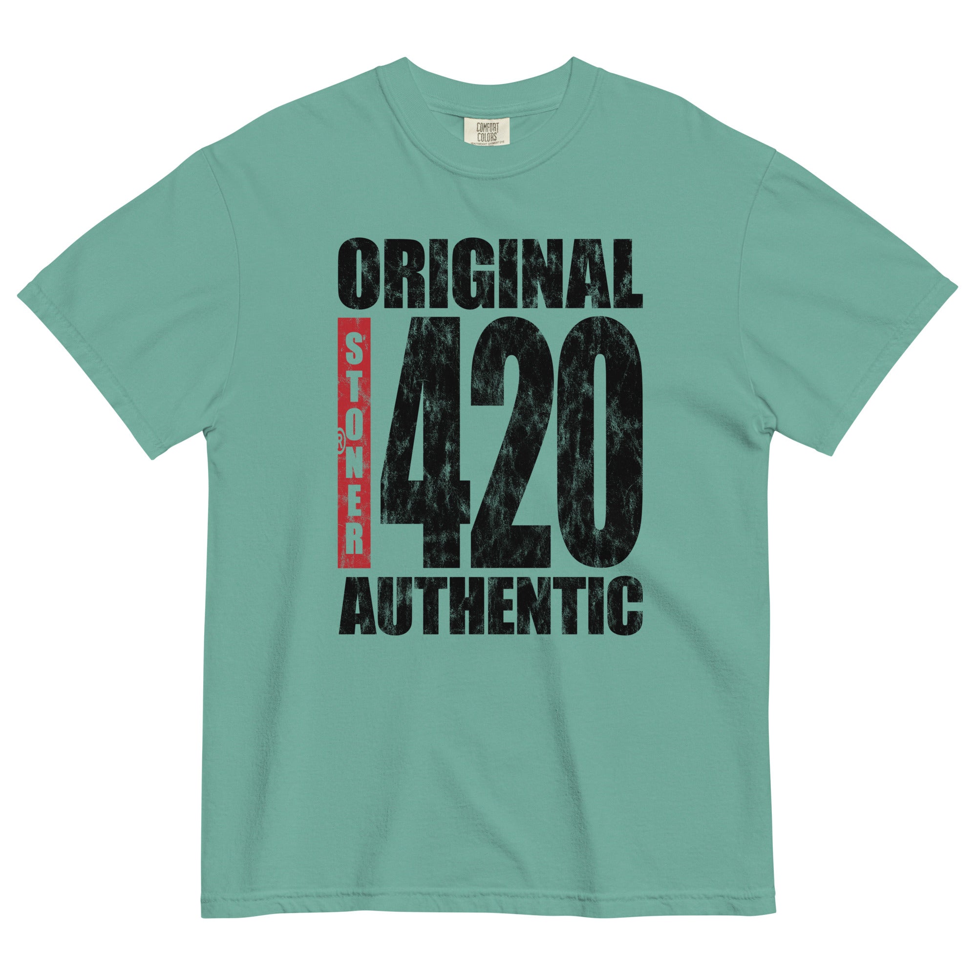 "Original Authentic 420 Stoner" Classic Weed T-Shirt – Magic Leaf Tees