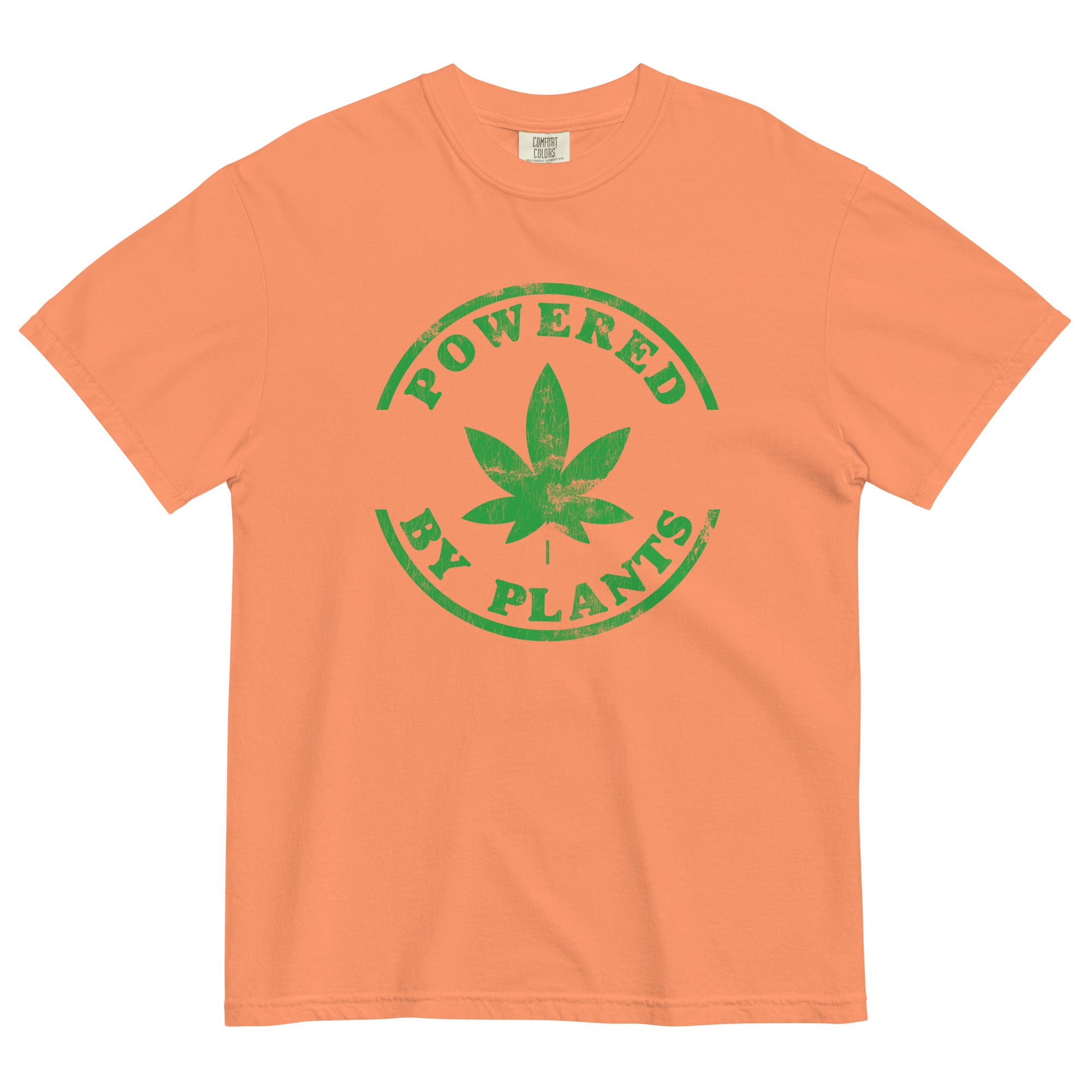 Powered By Plants: Stylish Weed-Inspired Tee for Green Lifestyle Enthusiasts! - Magic Leaf Tees