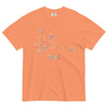 Colorful Abstract THC Molecule Cannabis T-Shirt: Vibrant Weed Apparel | Magic Leaf Tees