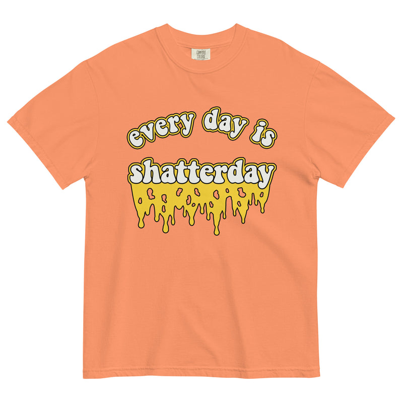 Every Day Is Shatterday Cannabis Shatter T-Shirt: Stylish Tee for Dabbers! | Magic Leaf Tees