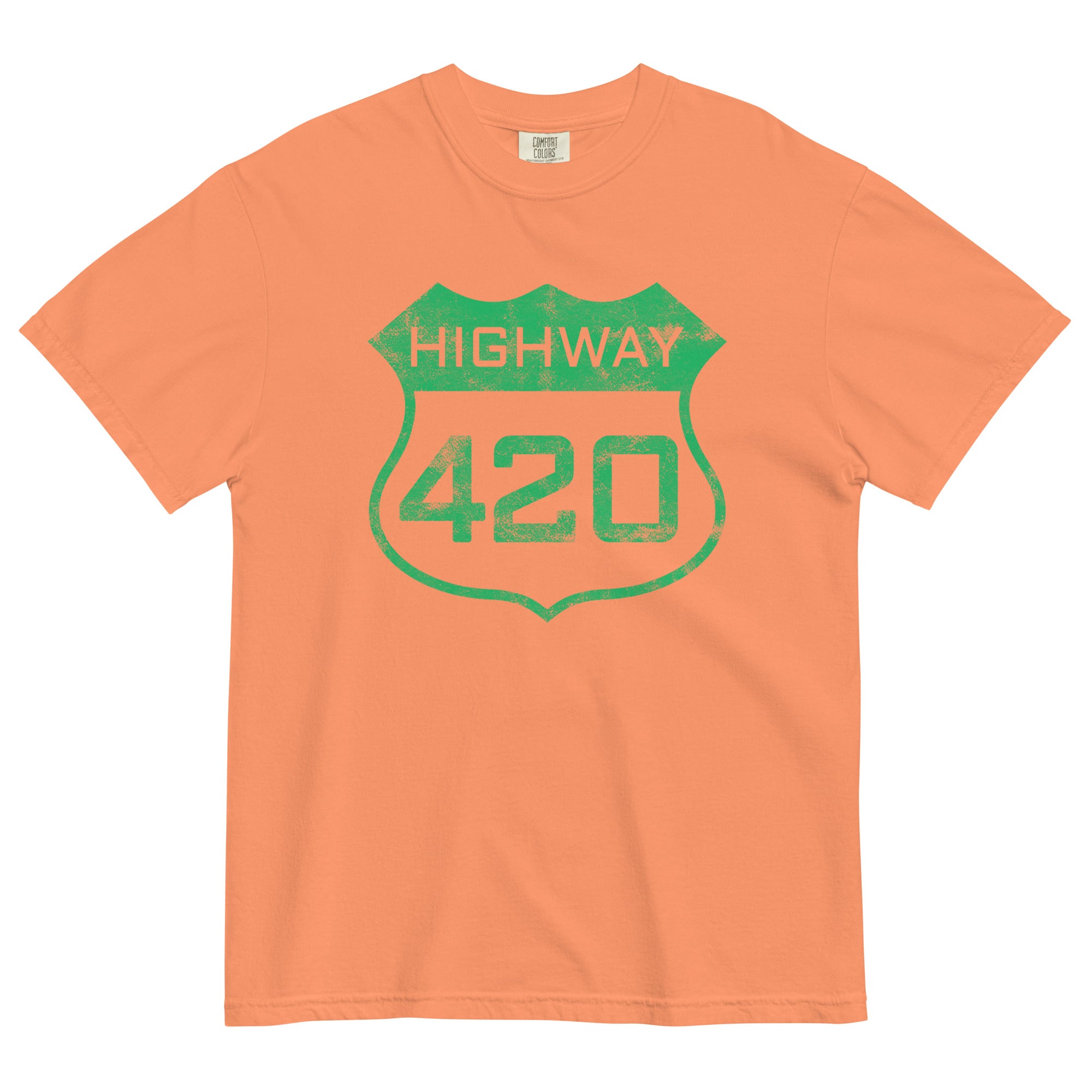 Highway 420 Funny Cannabis T-Shirt – Perfect Weed Shirt for Stoners