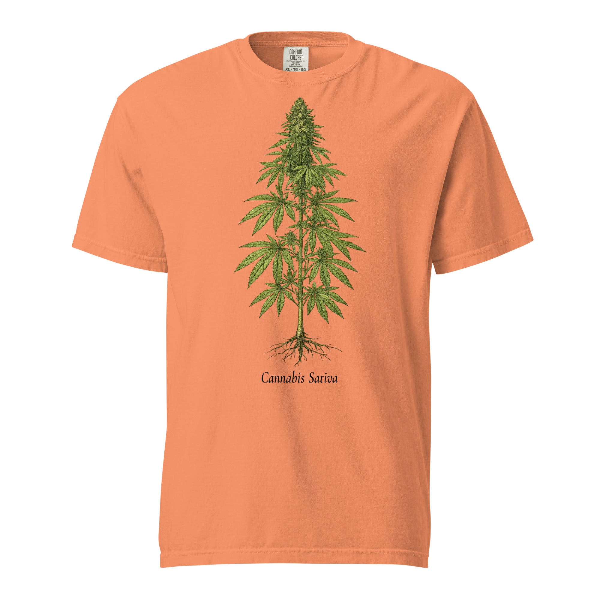 Vintage Cannabis Botanical T-Shirt | 19th Century Cannabis Sativa Plant Illustration Tee | Naturalist Weed Graphic Shirt | Magic Leaf Tees