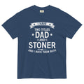 Dual Titles Dad and Stoner: Father's Day Weed-Inspired Tee for the Coolest Dads! - Magic Leaf Tees