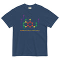 Colorful THC Molecule Rainbow Cannabis T-Shirt | Stylish Weed Apparel | Magic Leaf Tees