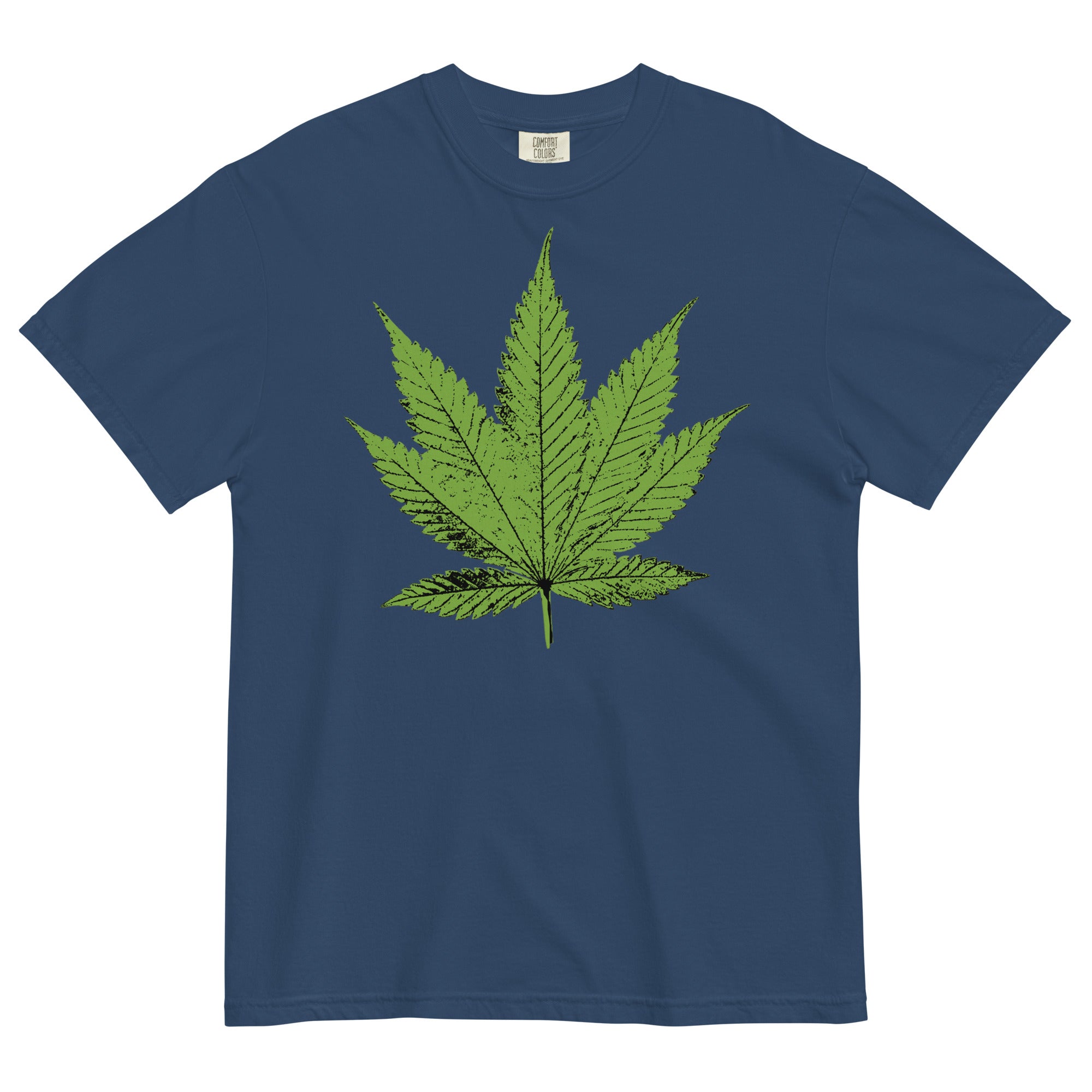 Giant Pot Leaf T-Shirt: Bold Stoner Apparel | Magic Leaf Tees