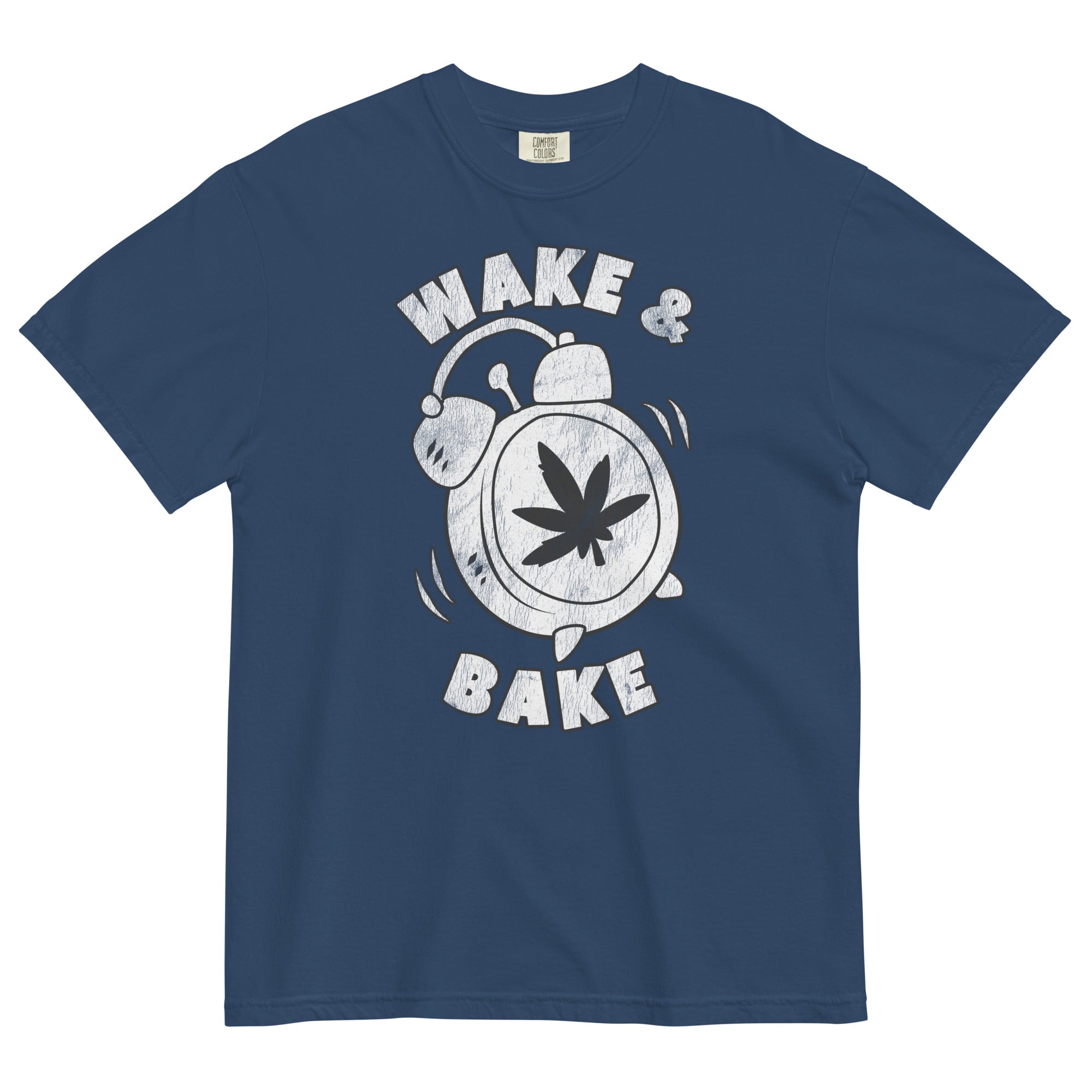 Wake & Bake Funny Weed T-Shirt – Perfect Cannabis Shirt for Marijuana Smokers | Magic Leaf Tees