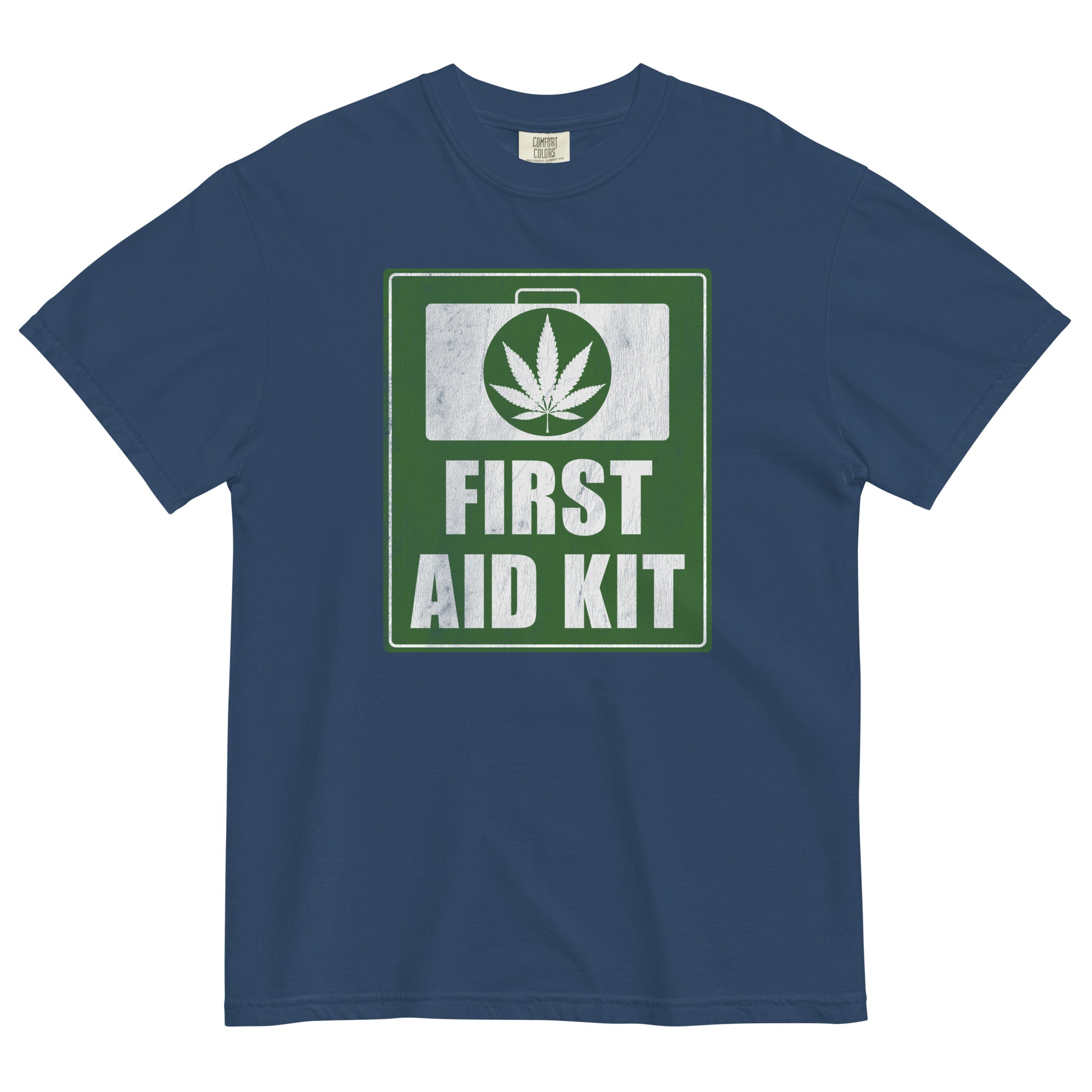 First Aid Kit Funny Medical Marijuana T-Shirt – Perfect Weed Shirt for Cannabis Patients | Magic Leaf Tees