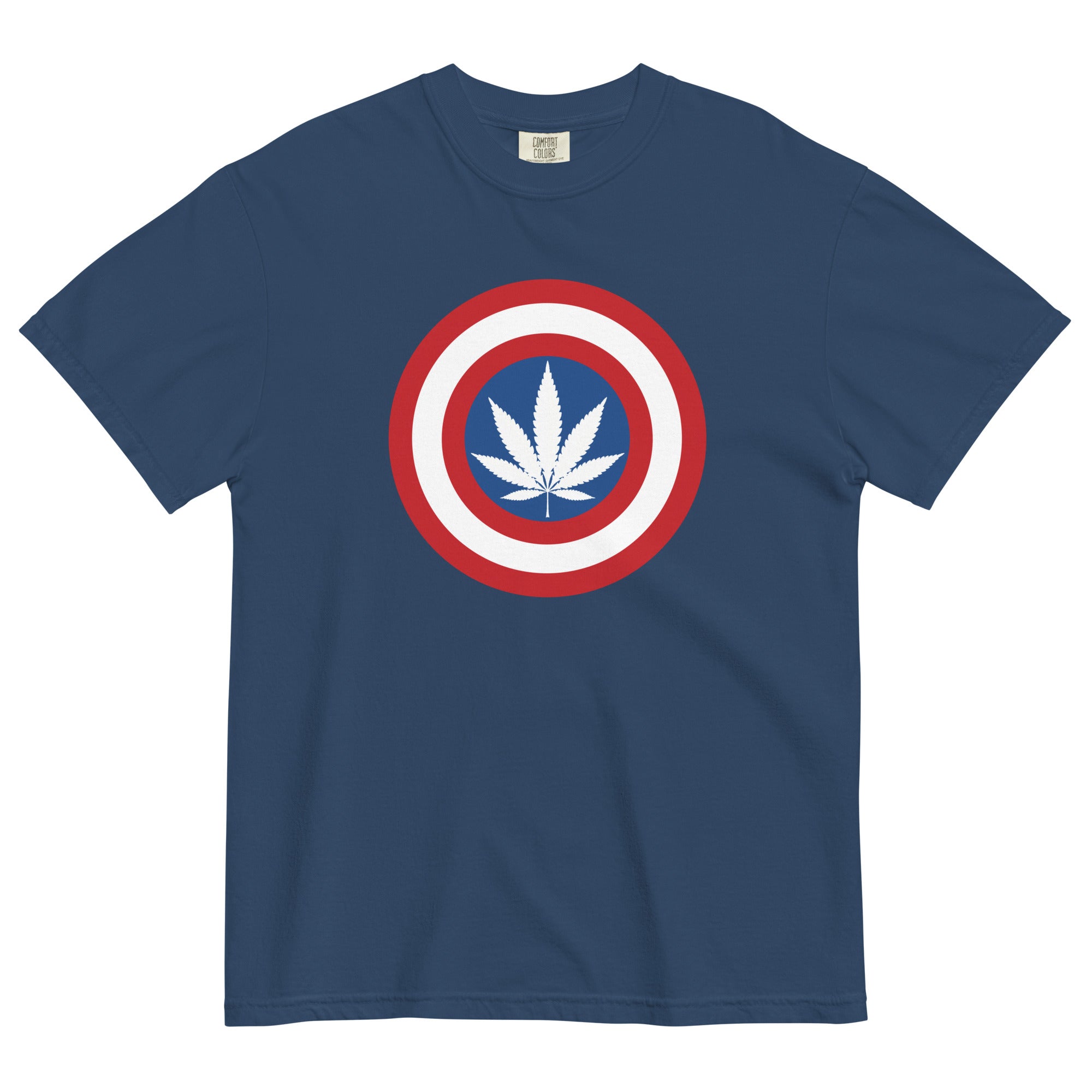 "Kaptain Kronic" Funny Weed Superhero T-Shirt – Magic Leaf Tees