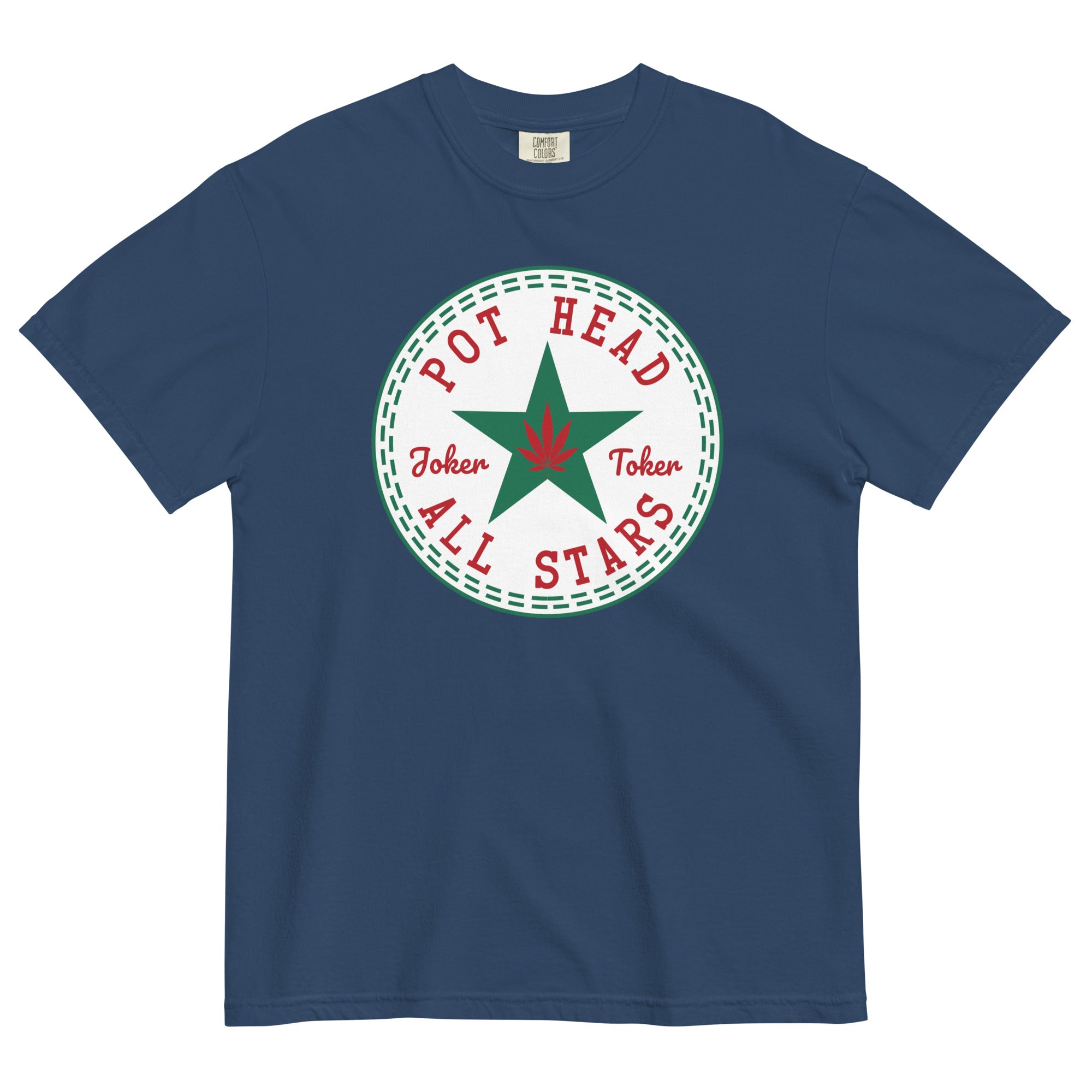 pothead logo Pot Head All Stars Joker Toker T-Shirt | Weed Apparel