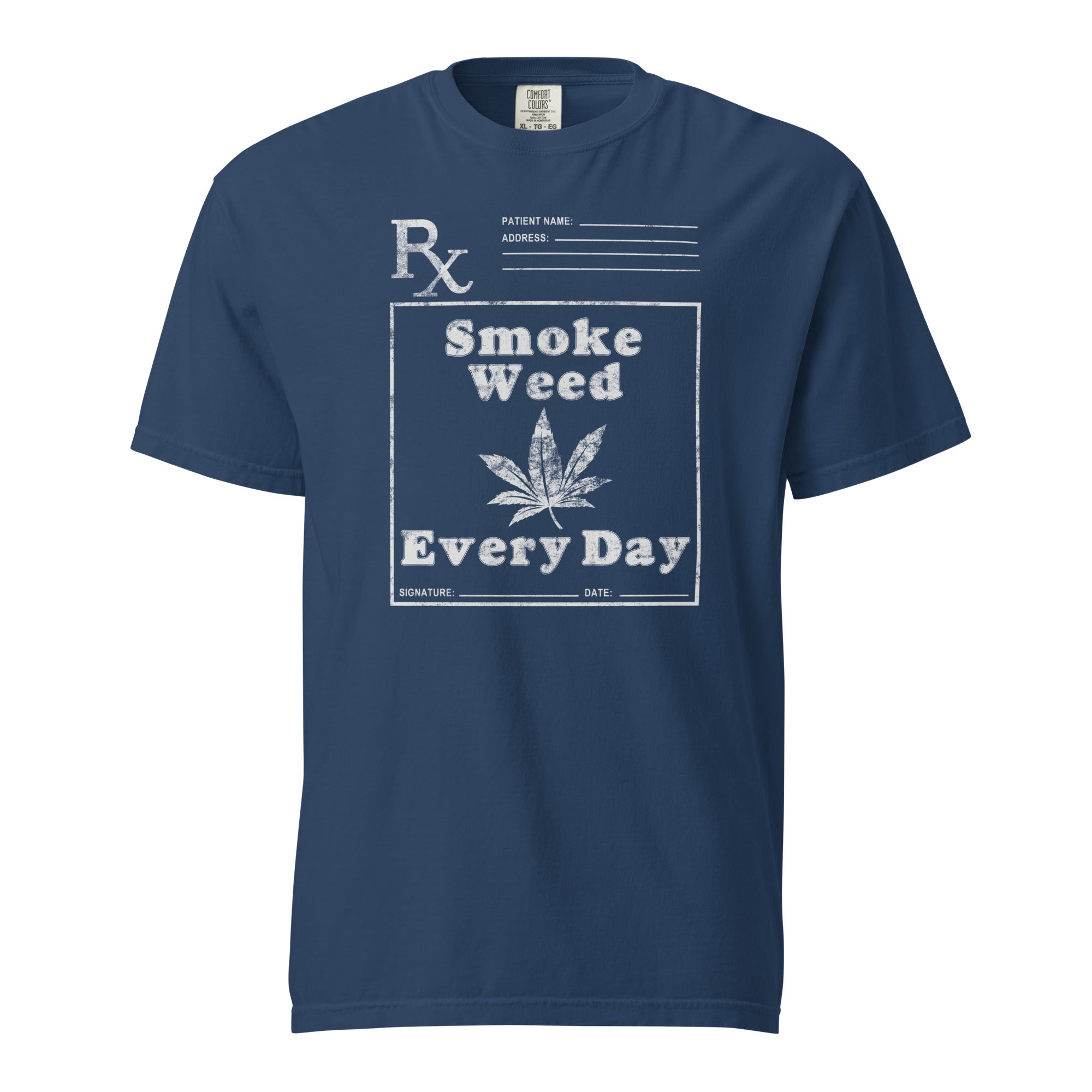 Smoke Weed Everyday T-Shirt – Funny Doctor’s Rx Weed Apparel | Magic Leaf Tees