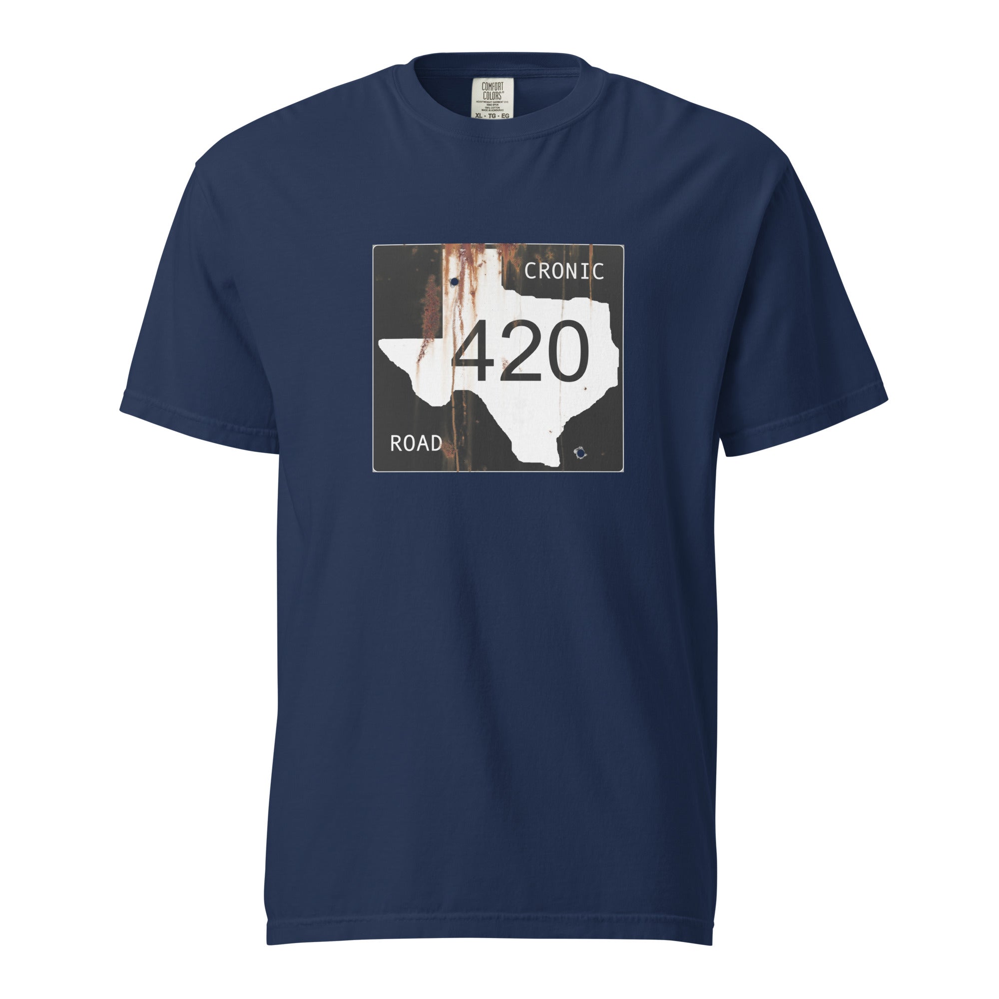 420 Cronic Road Texas Highway Sign Weed Shirt