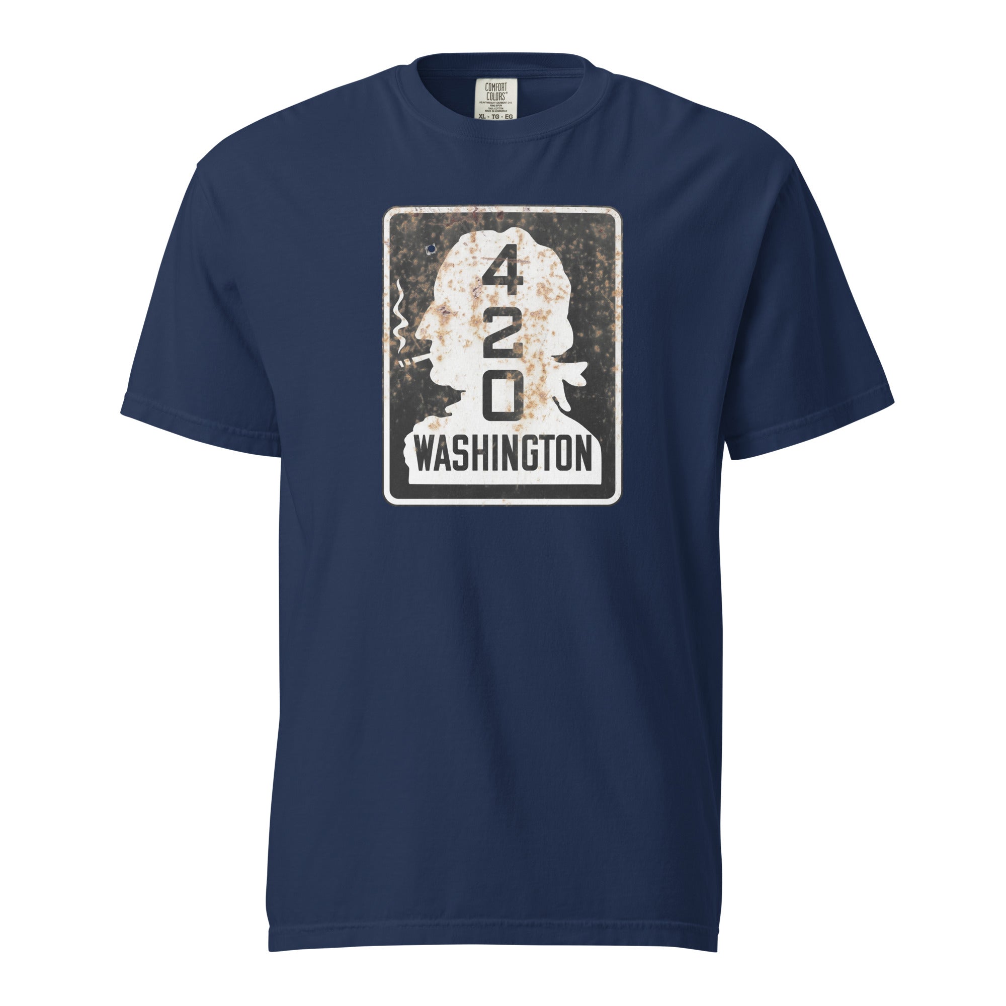 Washington 420 Highway Sign Weed Shirt