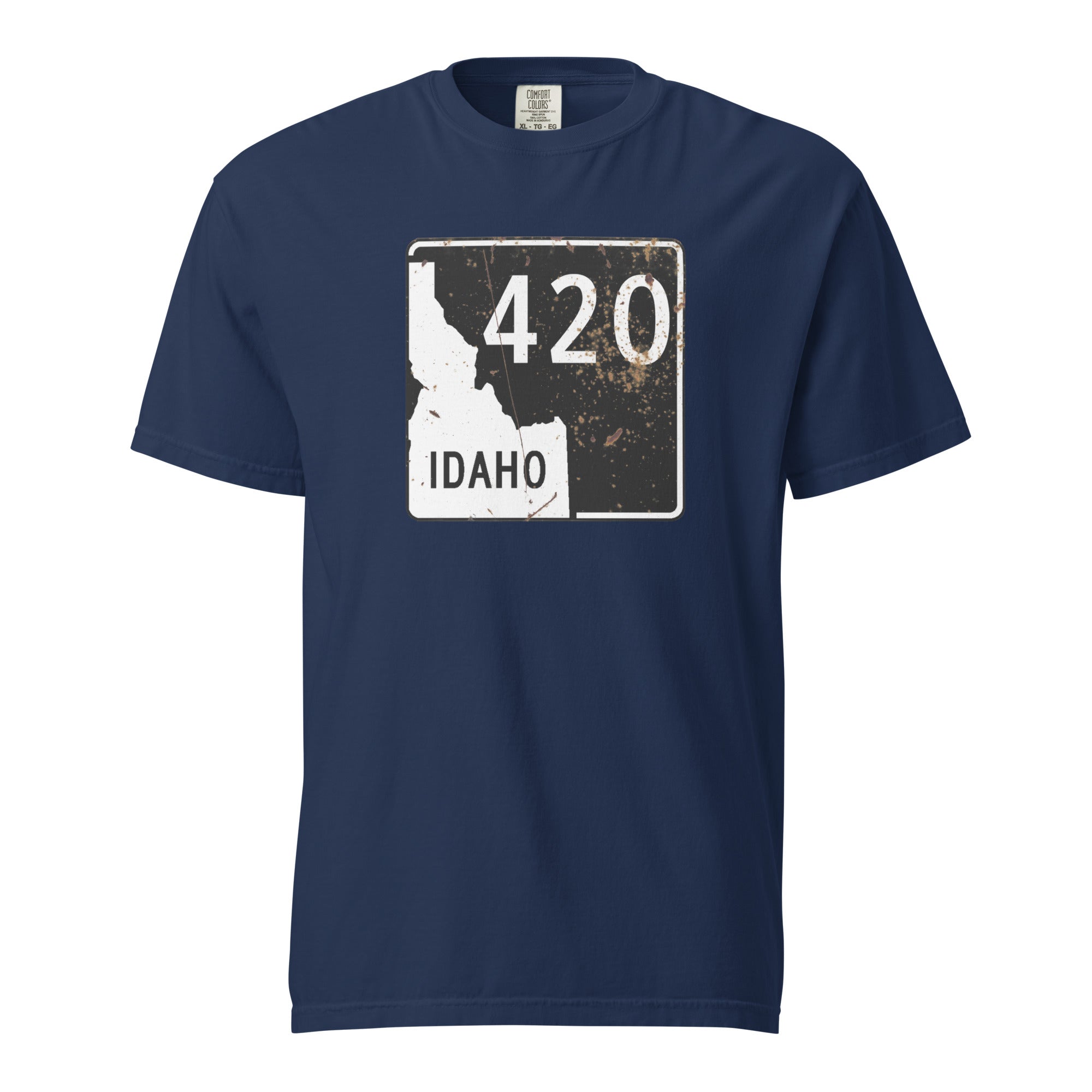 Vintage Idaho State Highway 420 Weed Shirt | Idaho Cannabis Graphic T-Shirt